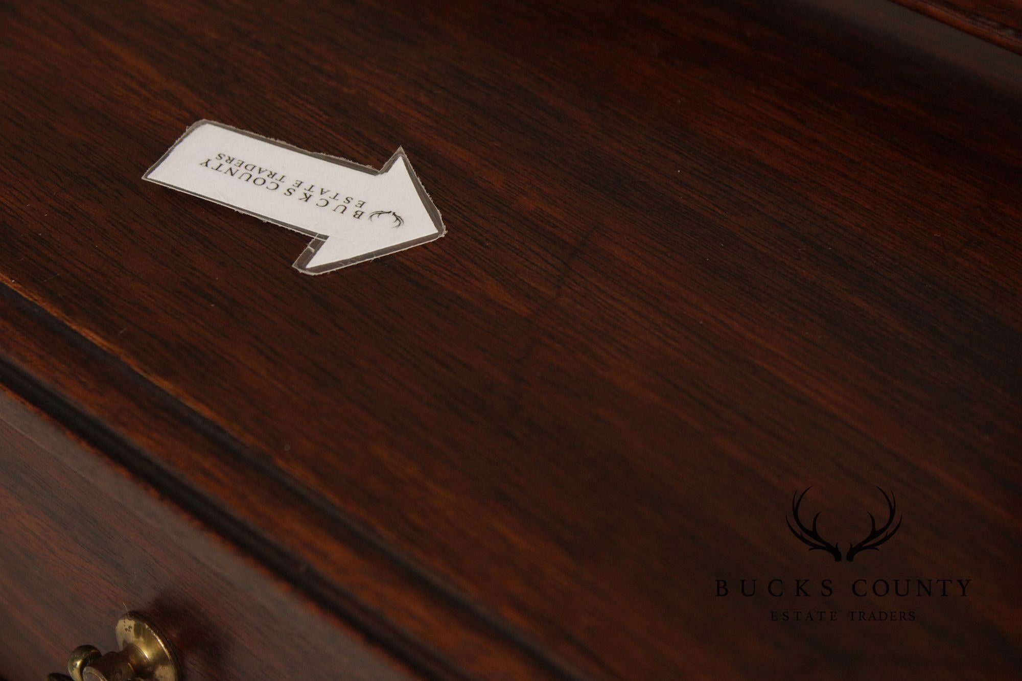 Henkel Harris Mahogany Shaving Mirror