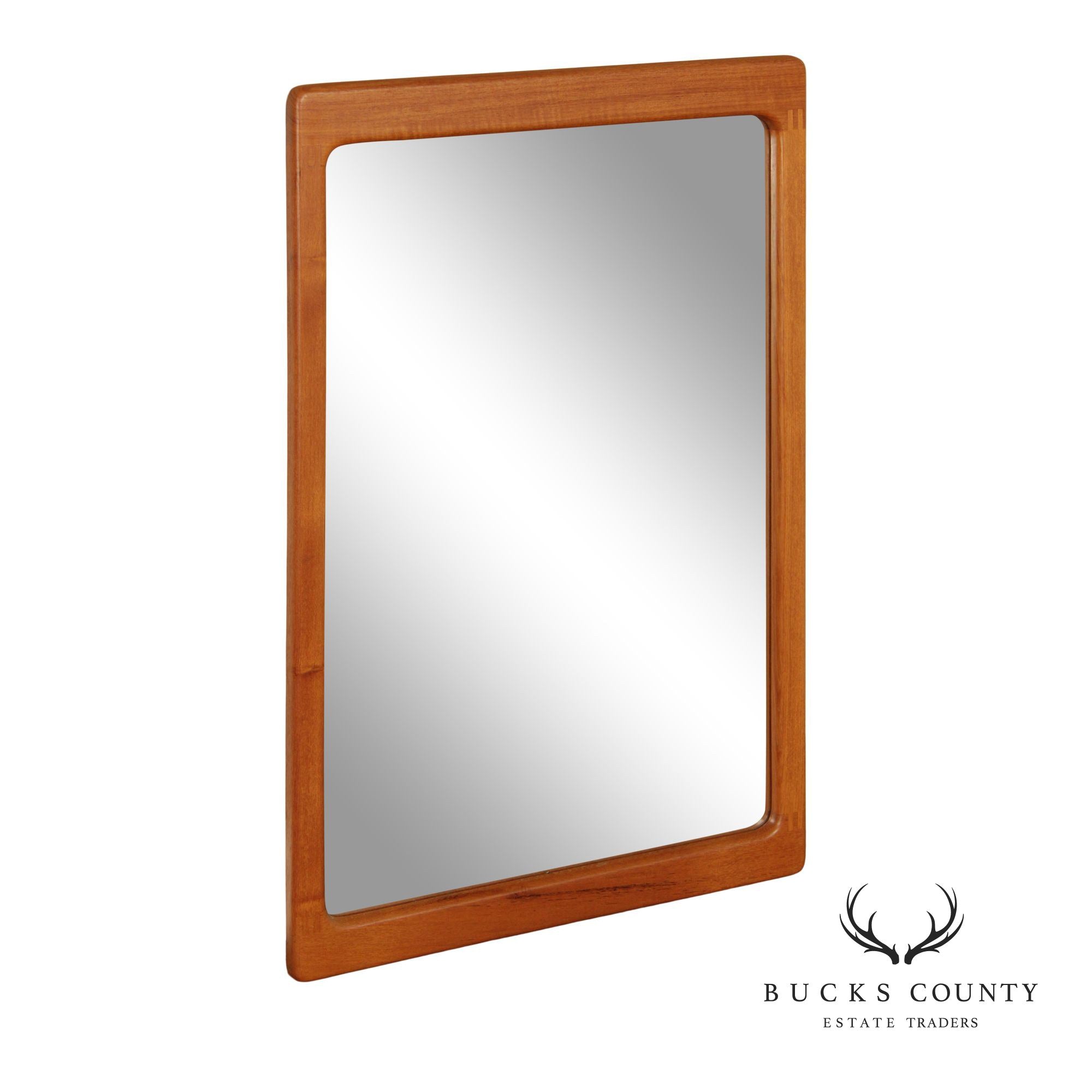 Pedersen & Hansen Danish Modern Teak Wall Mirror