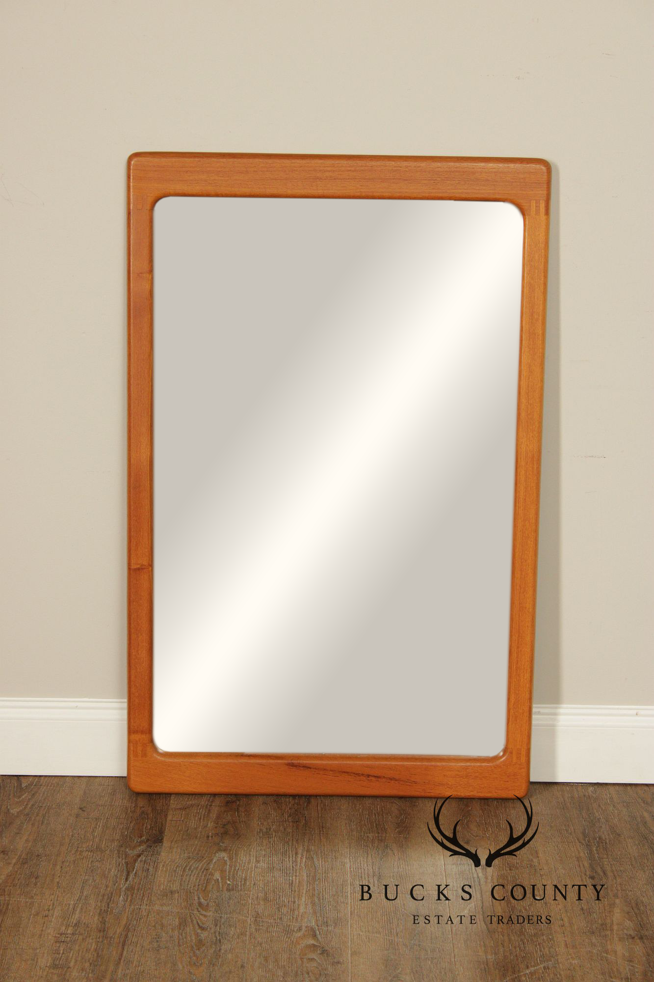 Pedersen & Hansen Danish Modern Teak Wall Mirror