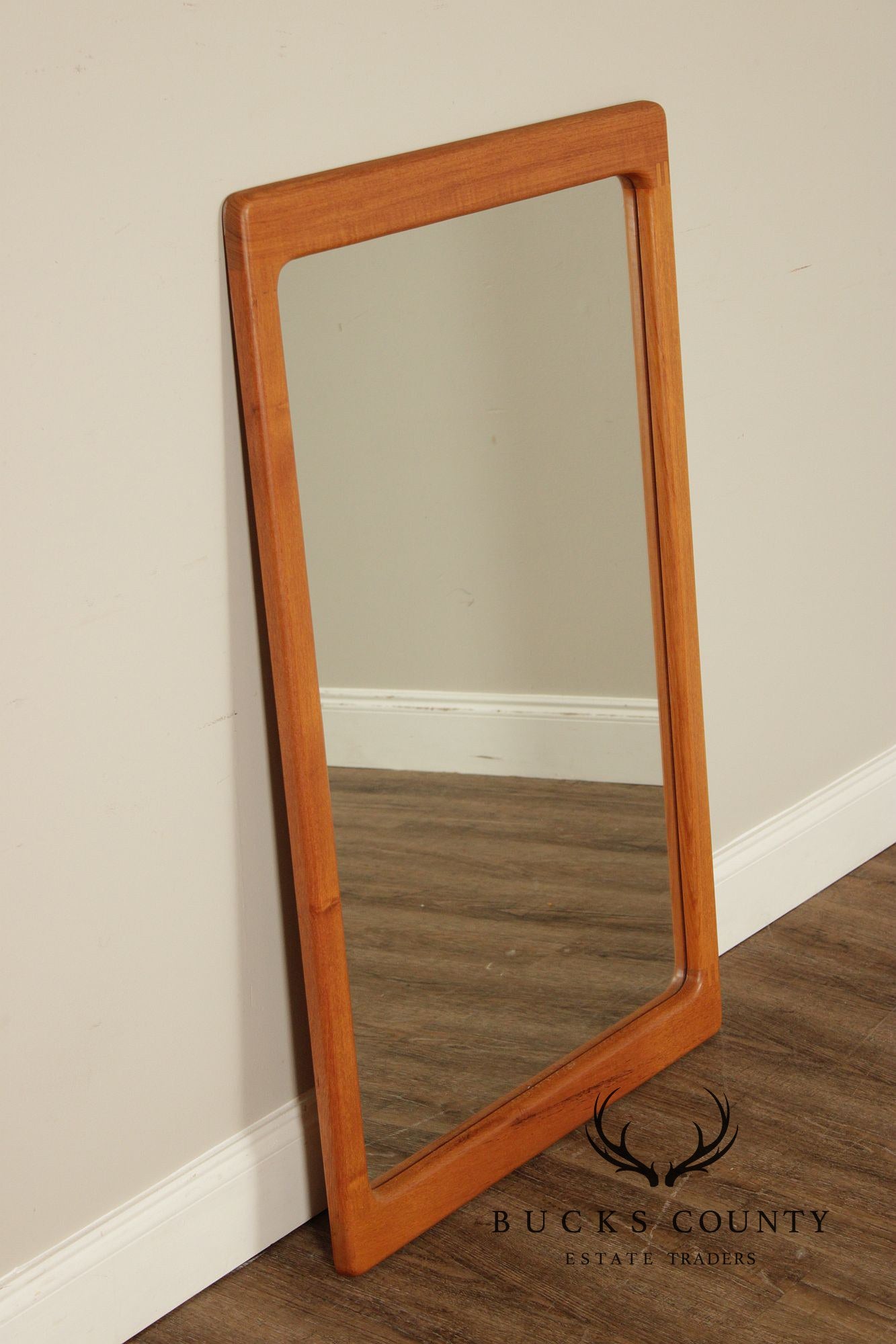 Pedersen & Hansen Danish Modern Teak Wall Mirror