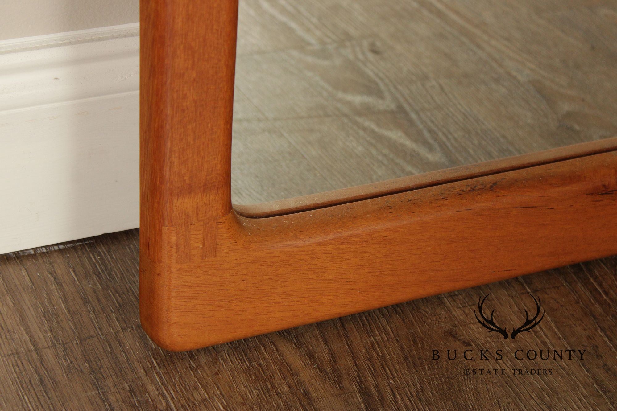 Pedersen & Hansen Danish Modern Teak Wall Mirror