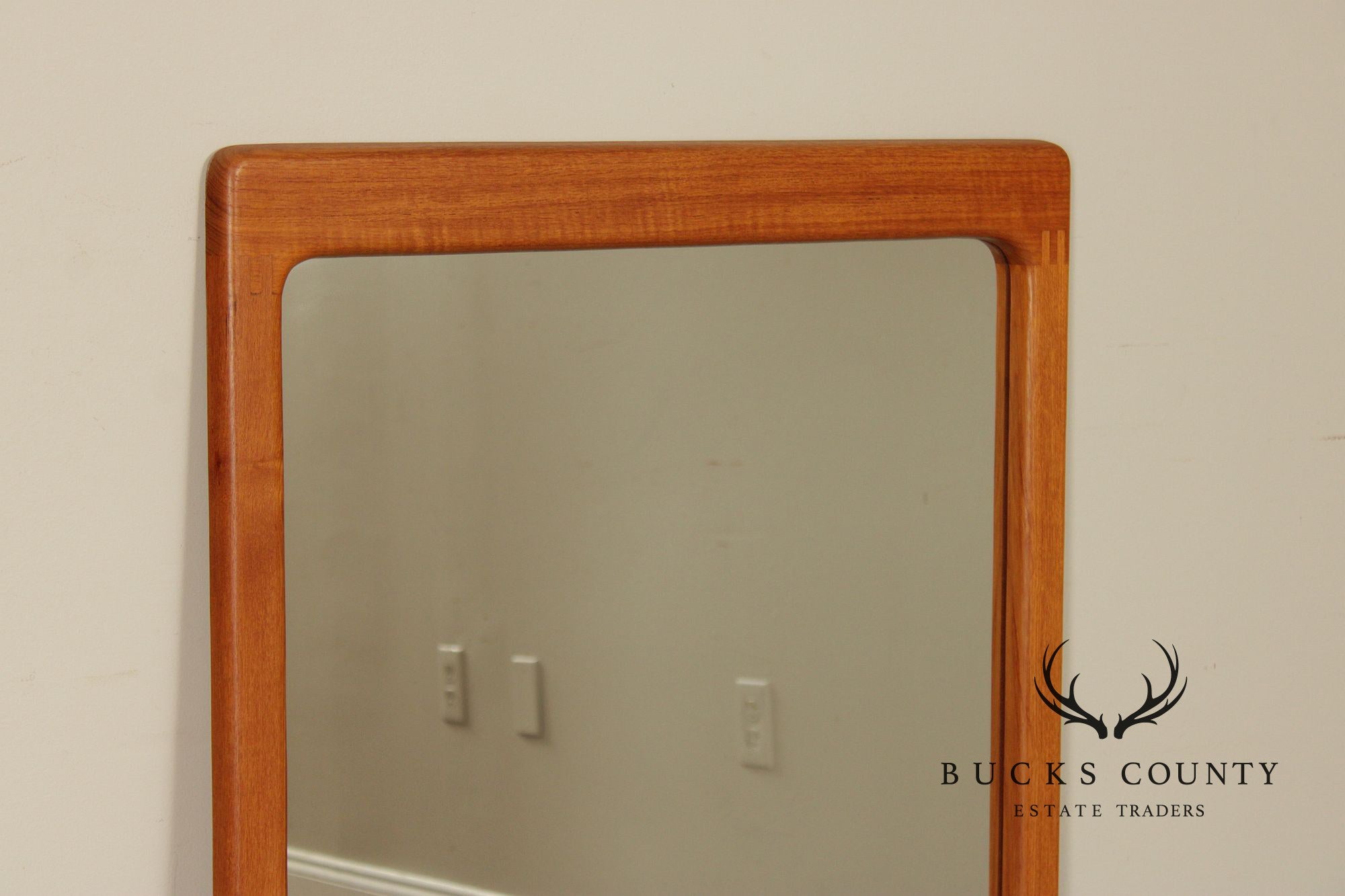 Pedersen & Hansen Danish Modern Teak Wall Mirror