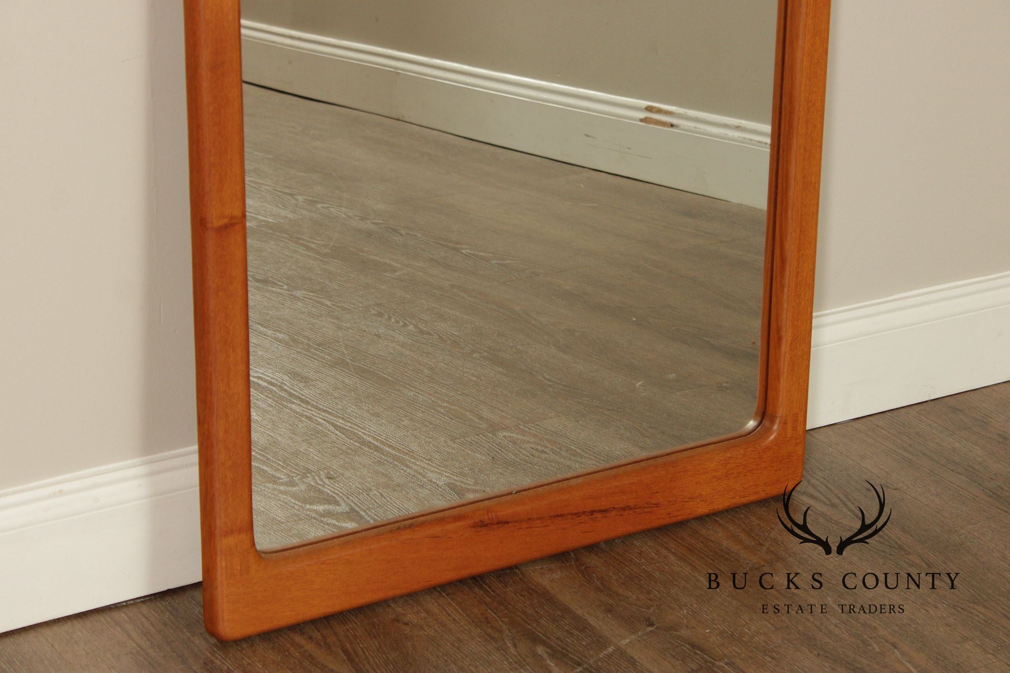 Pedersen & Hansen Danish Modern Teak Wall Mirror