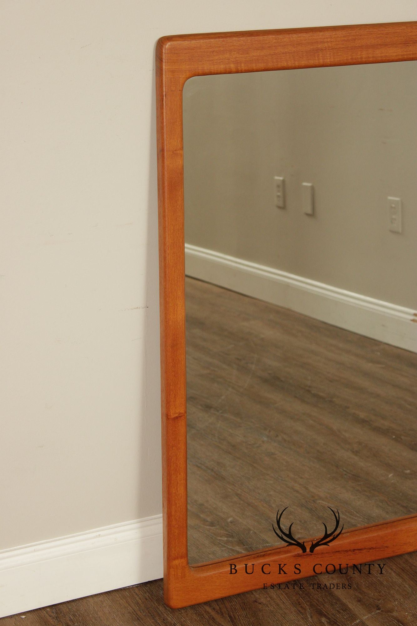 Pedersen & Hansen Danish Modern Teak Wall Mirror