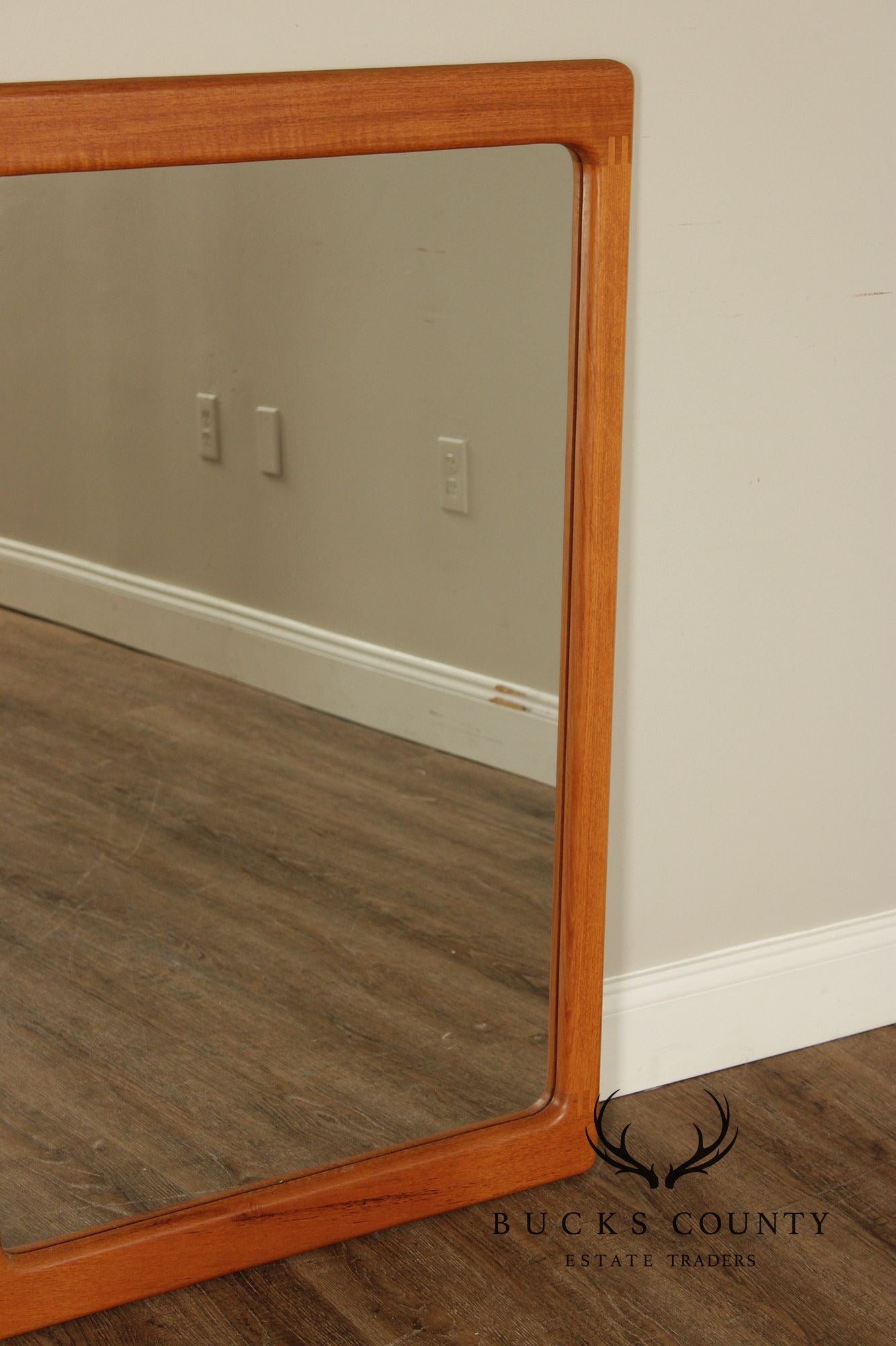 Pedersen & Hansen Danish Modern Teak Wall Mirror