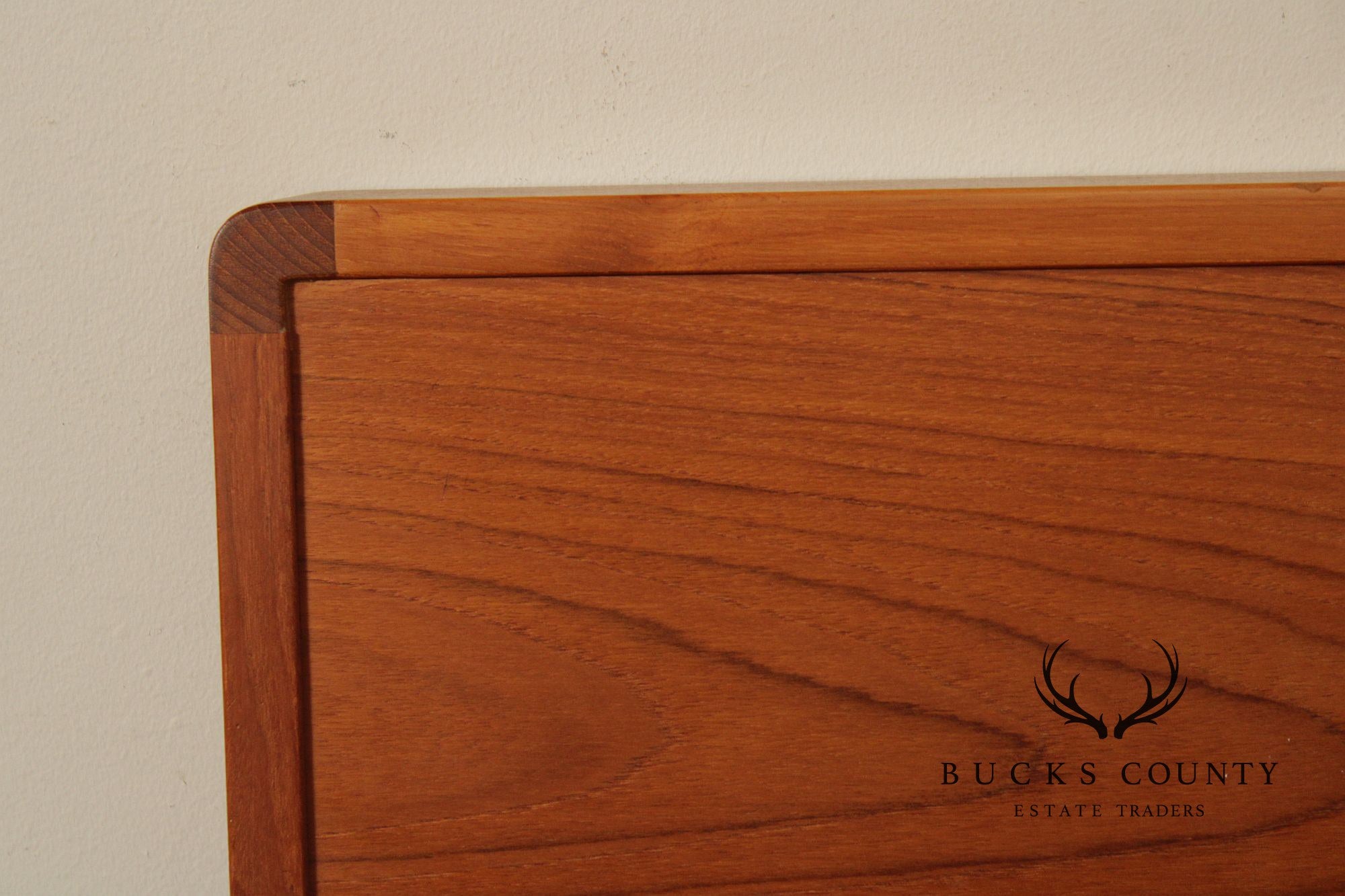 Sørensen Møbelfabrik Danish Modern Teak Queen Size Headboard