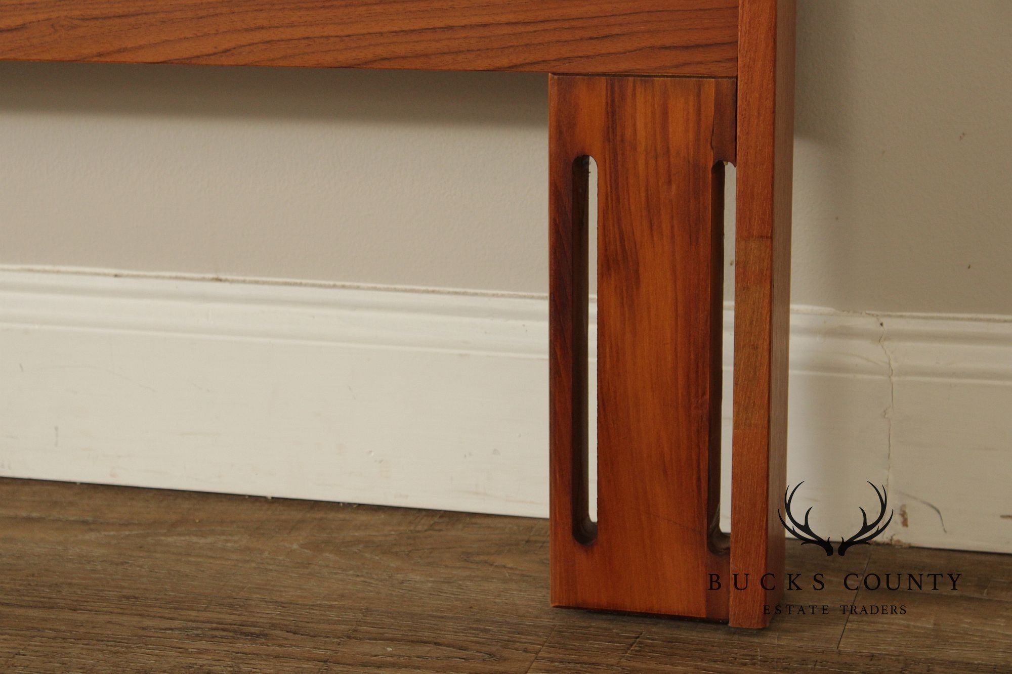 Sørensen Møbelfabrik Danish Modern Teak Queen Size Headboard