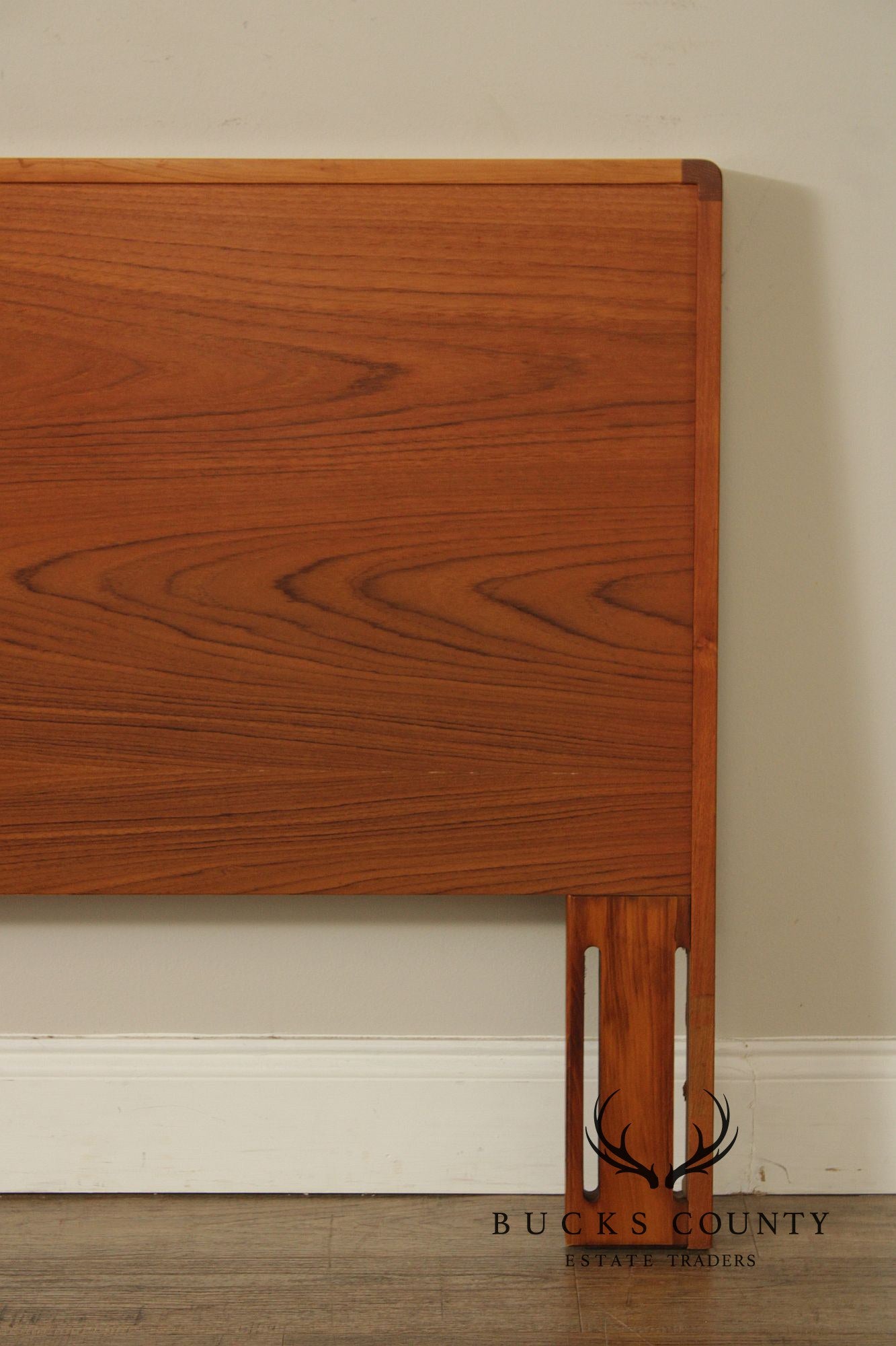 Sørensen Møbelfabrik Danish Modern Teak Queen Size Headboard