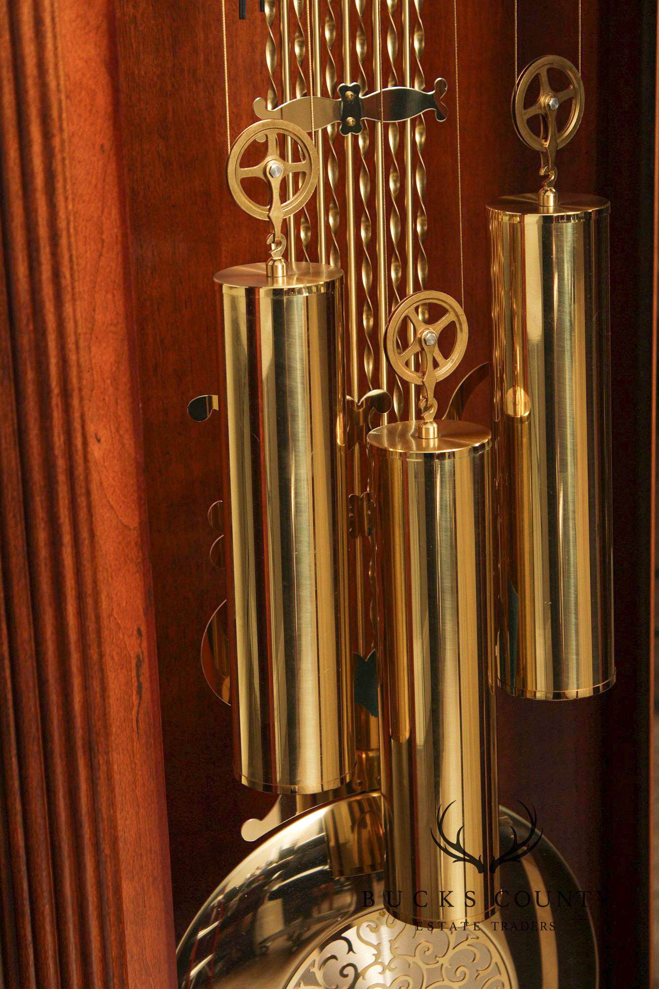 Sligh Georgian Style Mahogany 'Wilton' Grandfather Clock