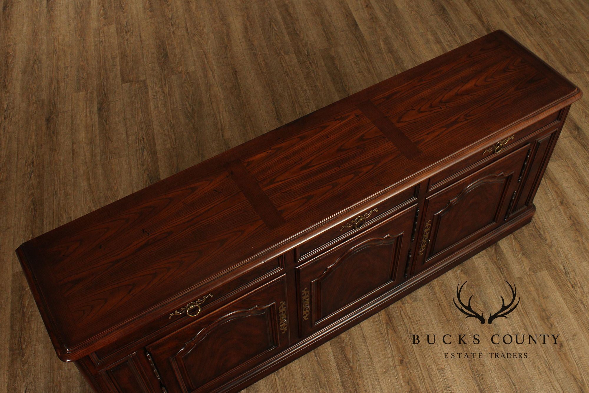 Henredon Four Centuries French Country Oak Buffet Sideboard