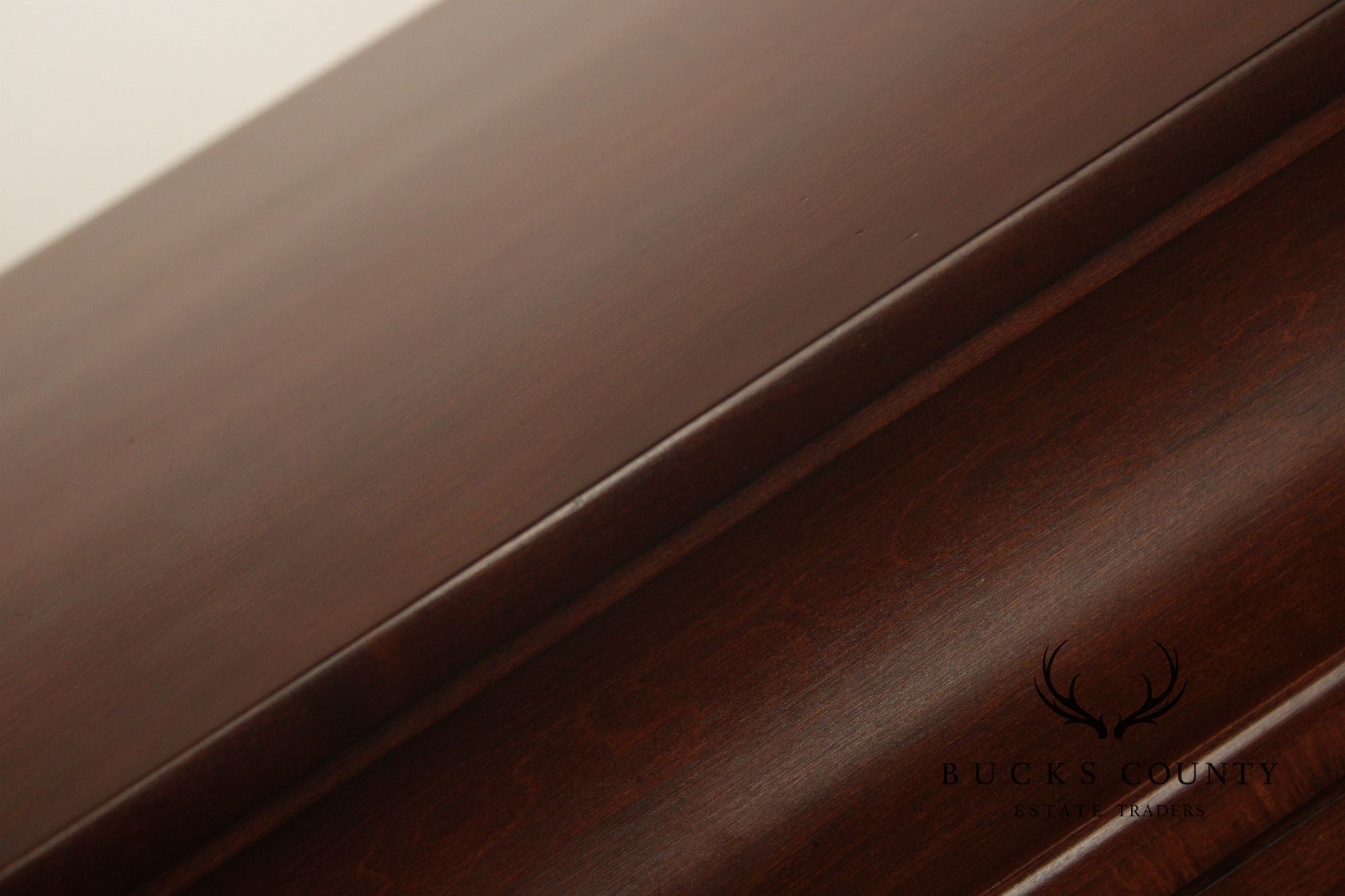 Kincaid Louis Philippe Style Cherry Three-Drawer Nightstand