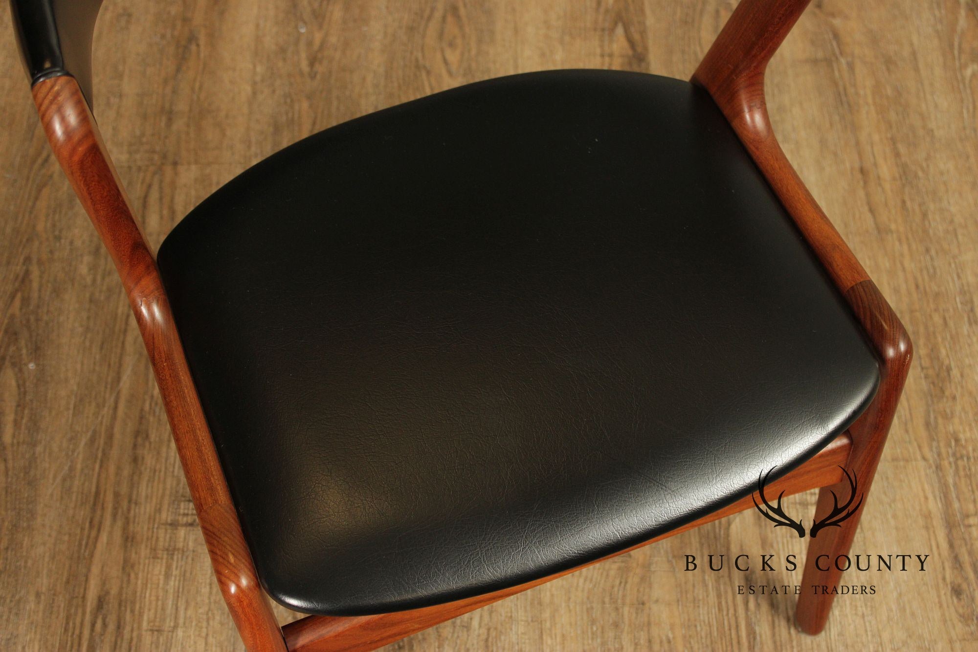 Kai Kristiansen Danish Modern Set of Four Teak Dining Chairs