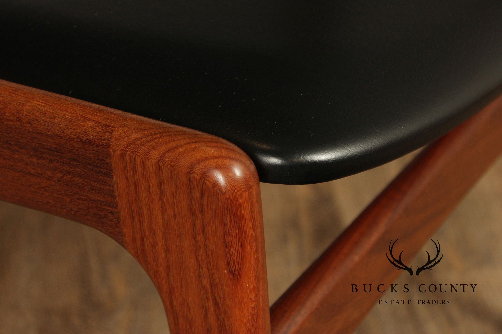Kai Kristiansen Danish Modern Set of Four Teak Dining Chairs