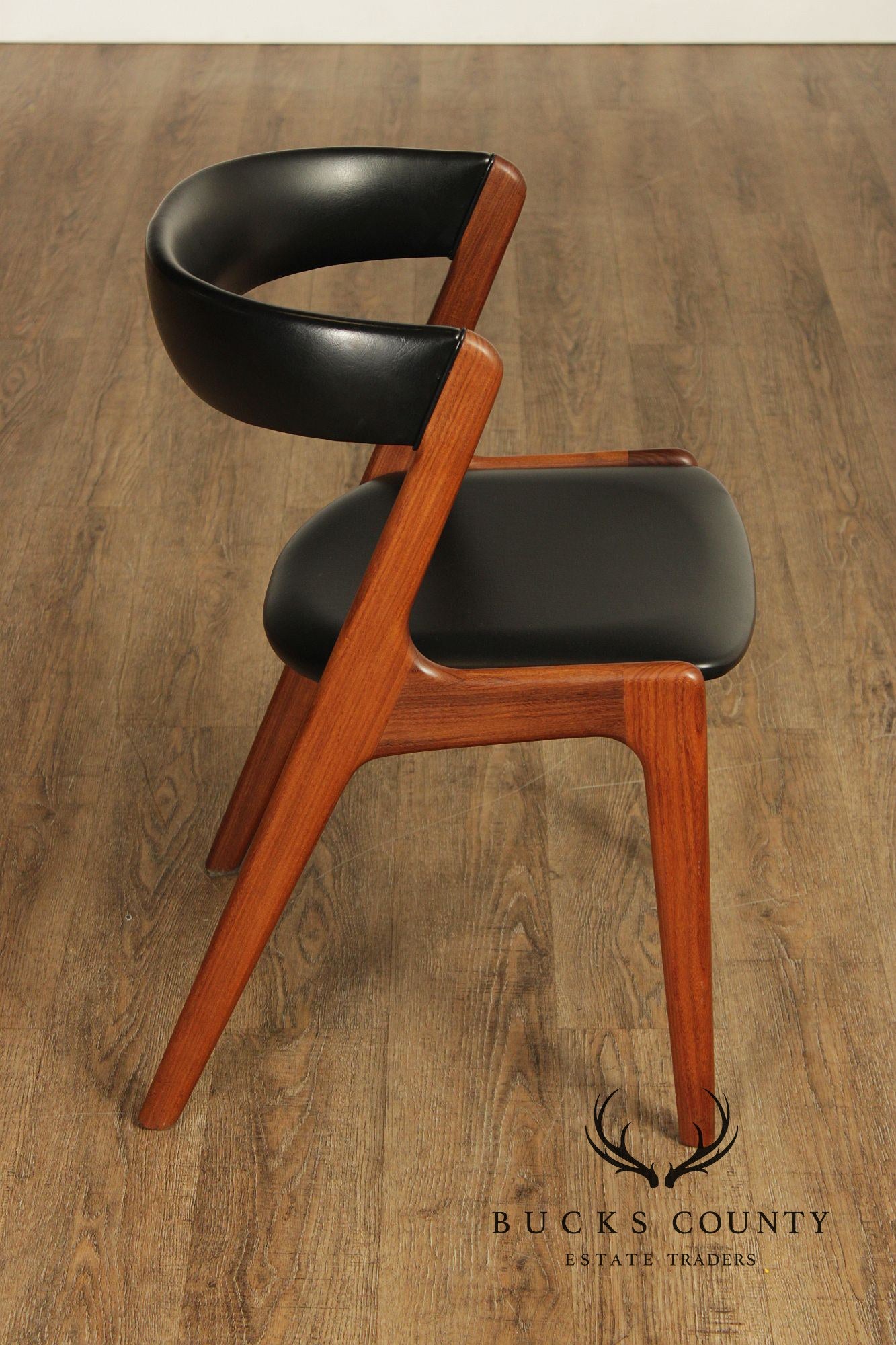 Kai Kristiansen Danish Modern Set of Four Teak Dining Chairs