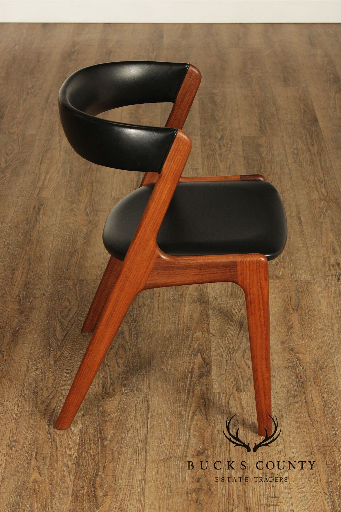 Kai Kristiansen Danish Modern Set of Four Teak Dining Chairs