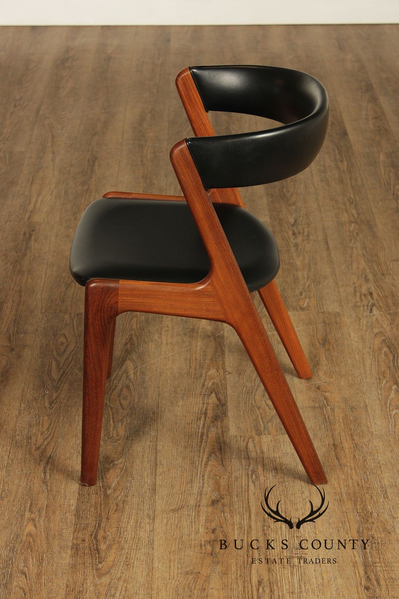 Kai Kristiansen Danish Modern Set of Four Teak Dining Chairs