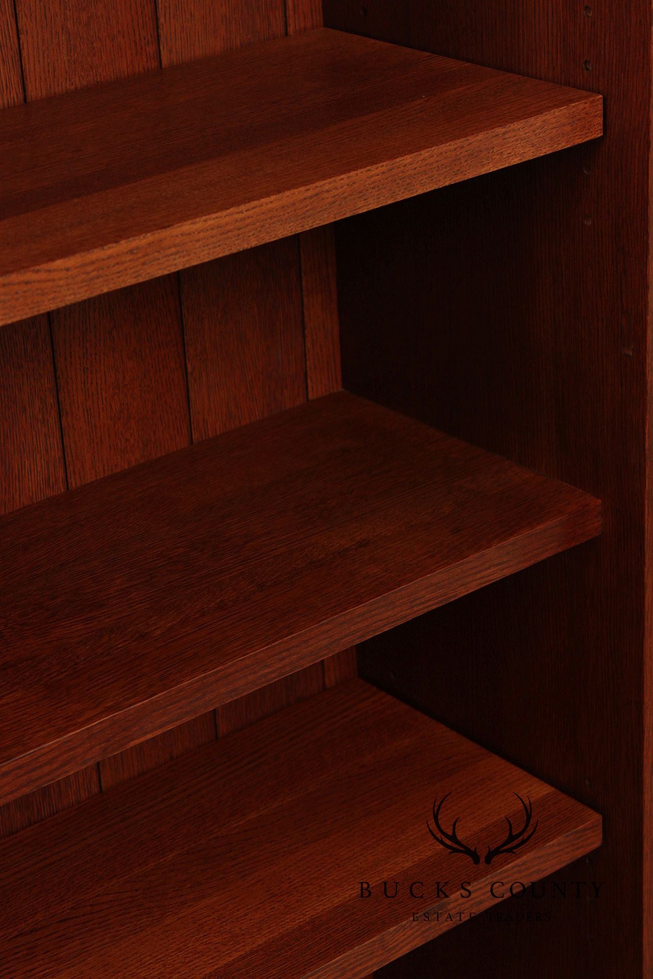 Stickley Mission Collection Oak Single Door Bookcase