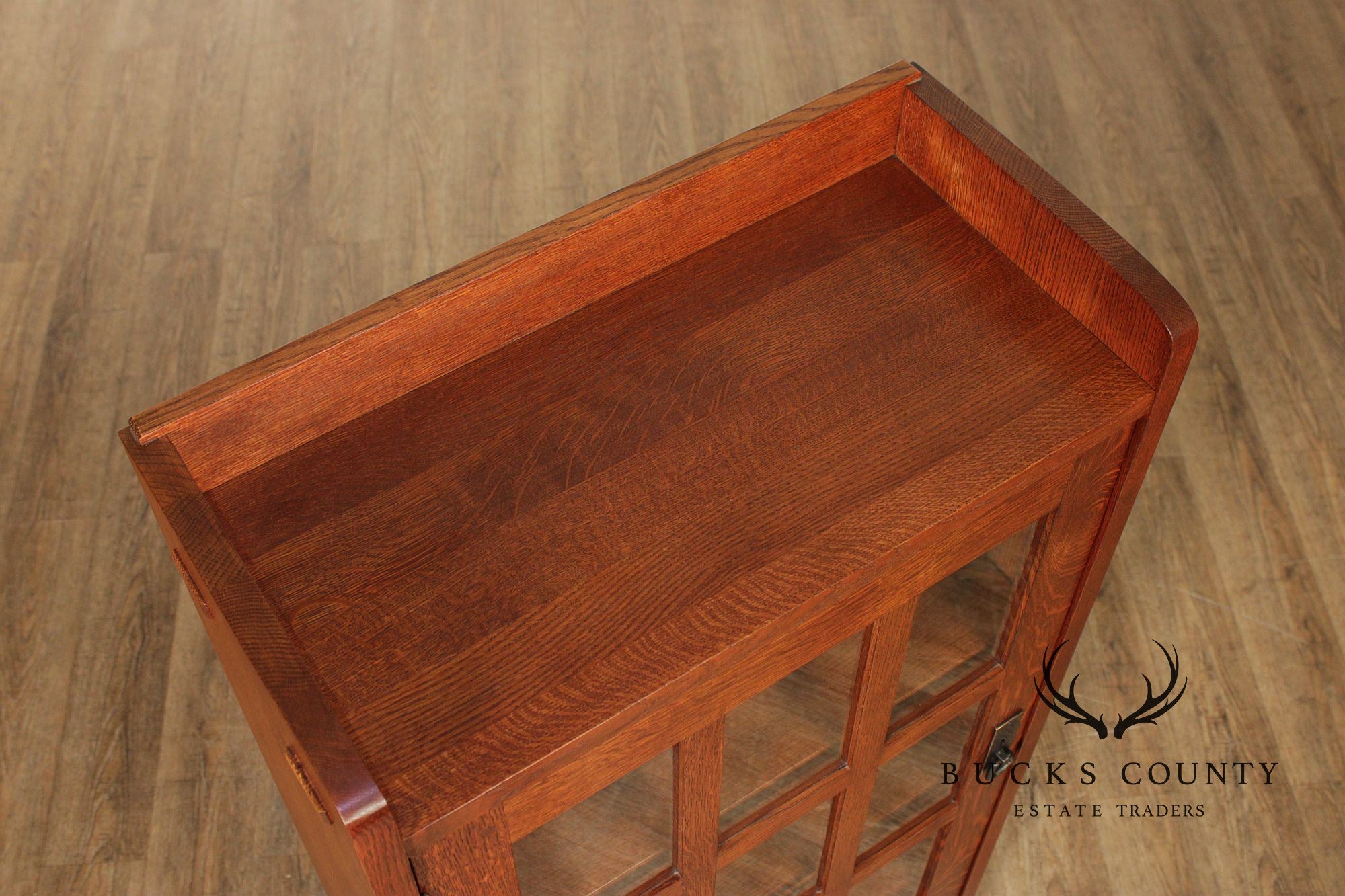 Stickley Mission Collection Oak Single Door Bookcase