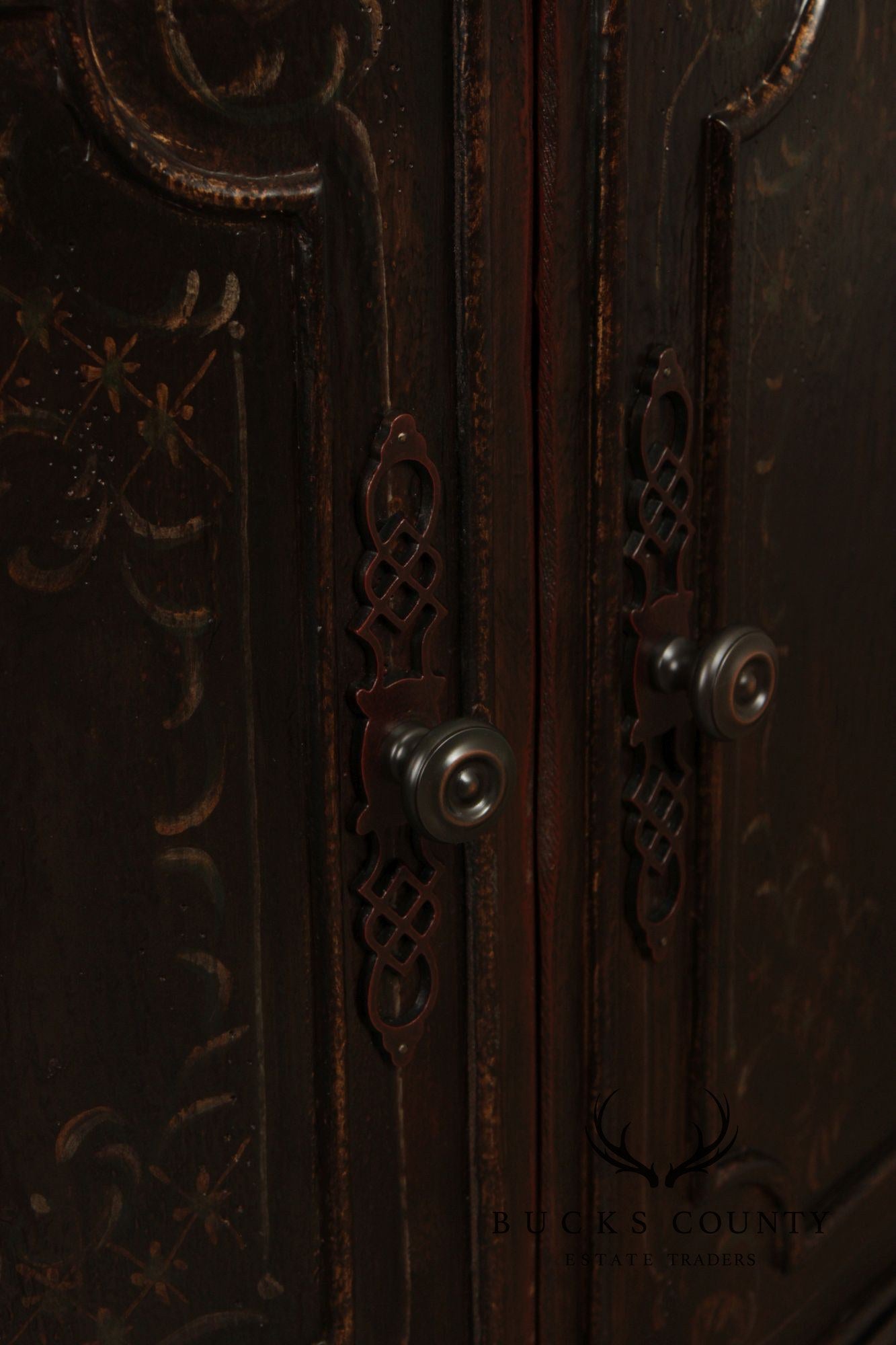Hooker Furniture 'Seven Seas' Paint Decorated Server