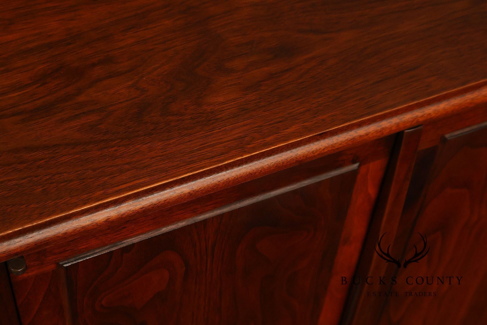 Jack Cartwright Founders Mid Century Modern Walnut Credenza Sideboard