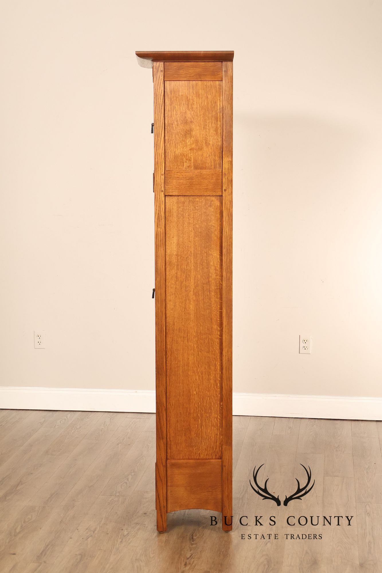 Stickley Mission Collection Oak Tall Case Clock
