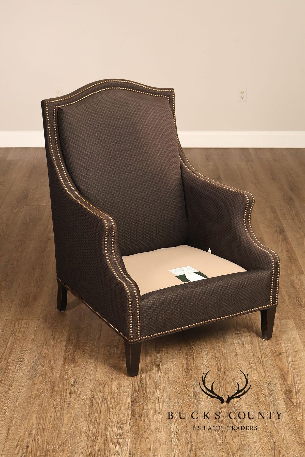 Fairfield Contemporary Armchair and Ottoman