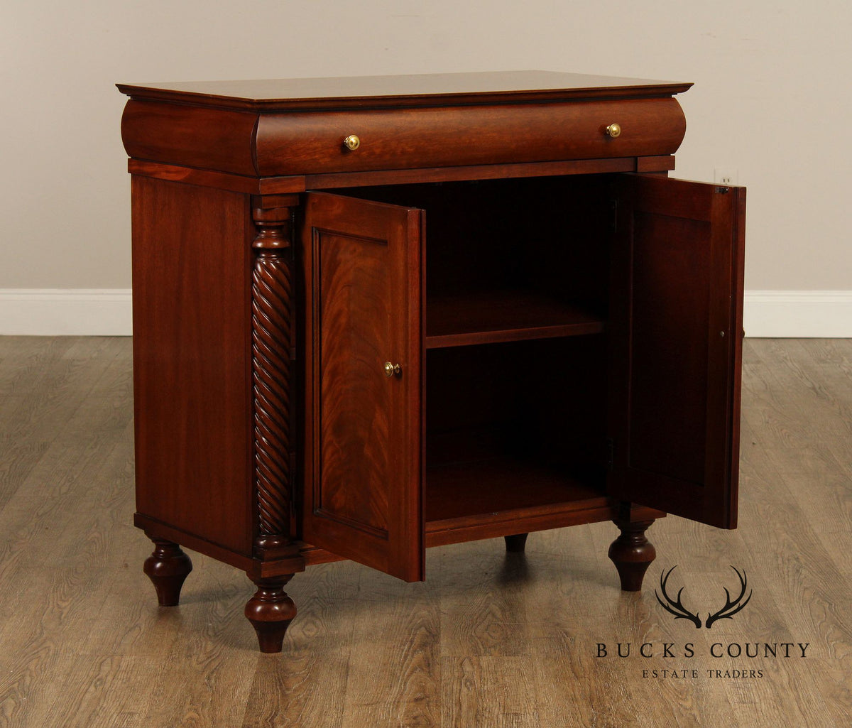 Hickory Chair French Empire Style Mahogany Server Cabinet