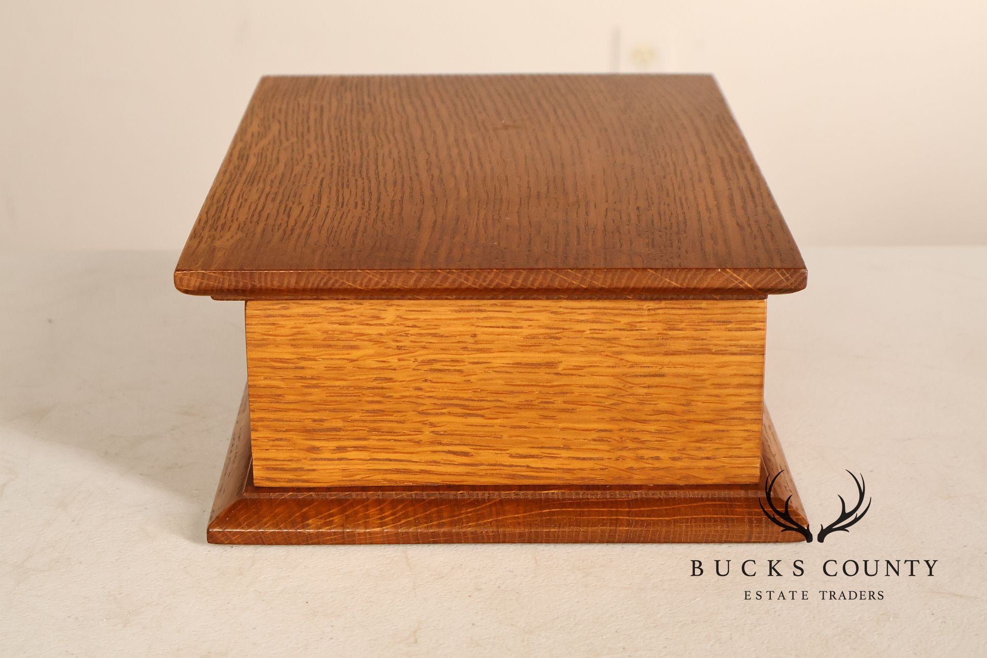 Stickley Mission Collection Oak Desk Box