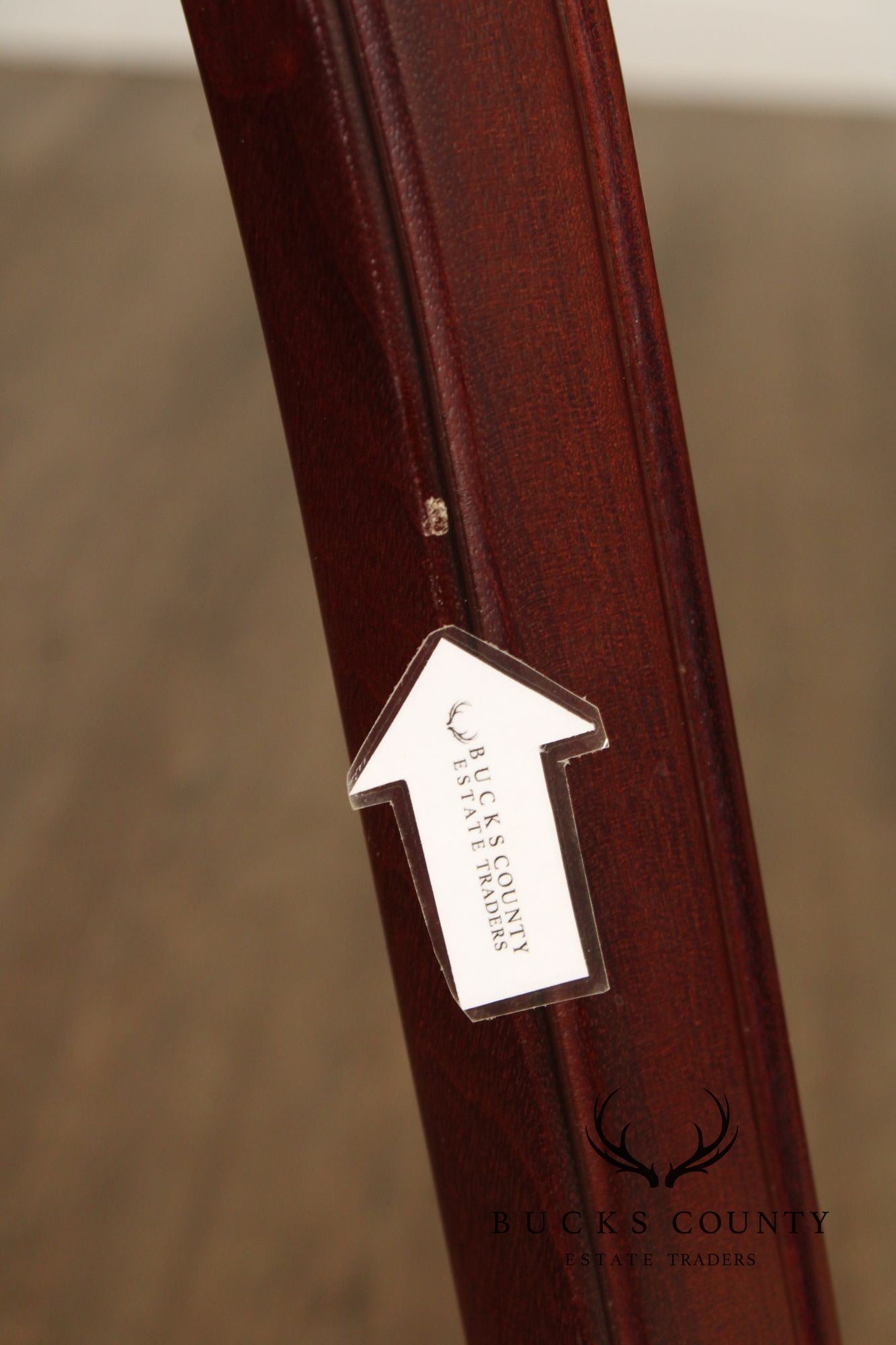 Statesville Chair Co. Chippendale Style Set of Four Solid Mahogany Dining Chairs