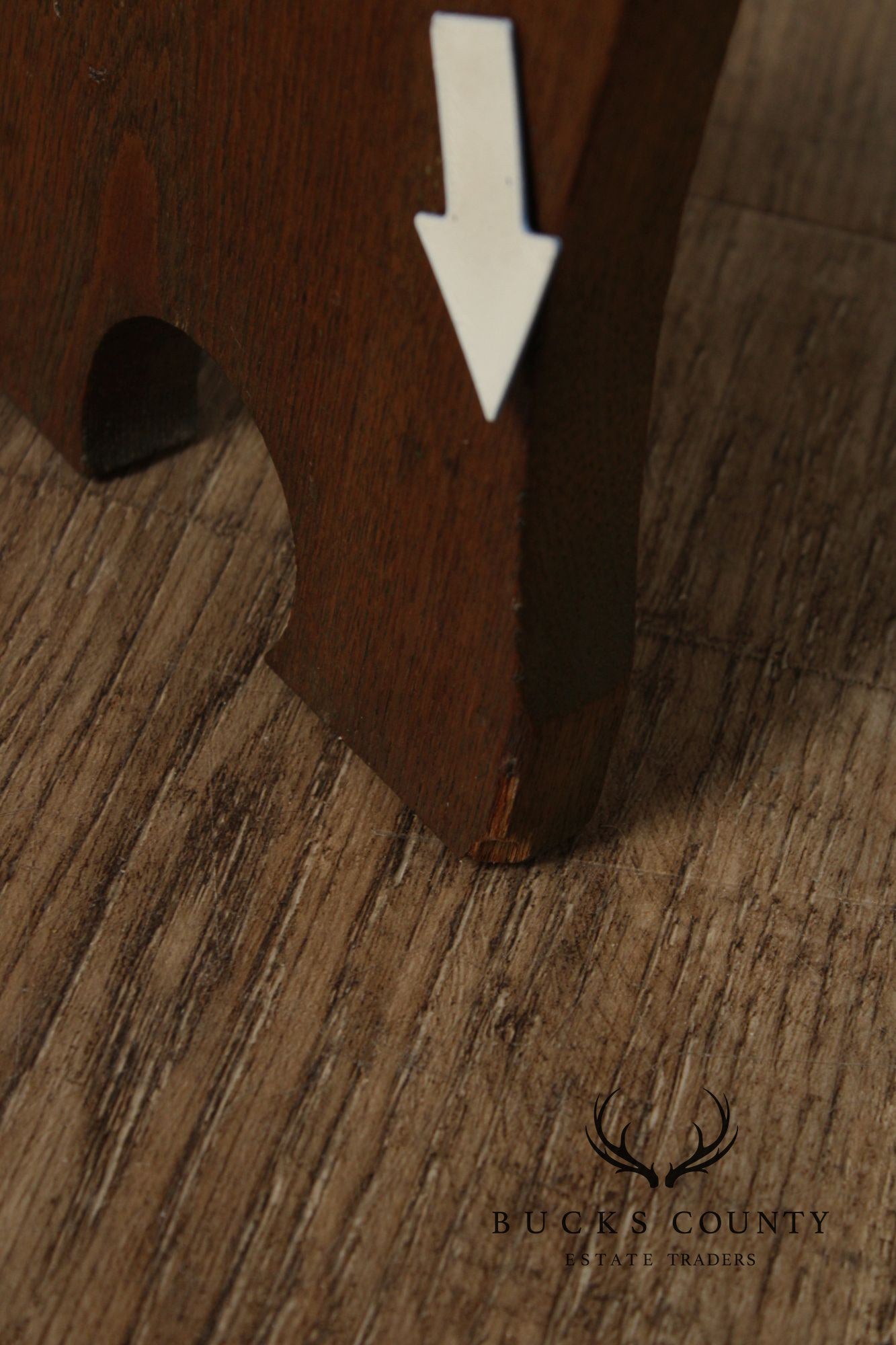 Antique Arts and Crafts Period Oak Octagonal Top Side Table
