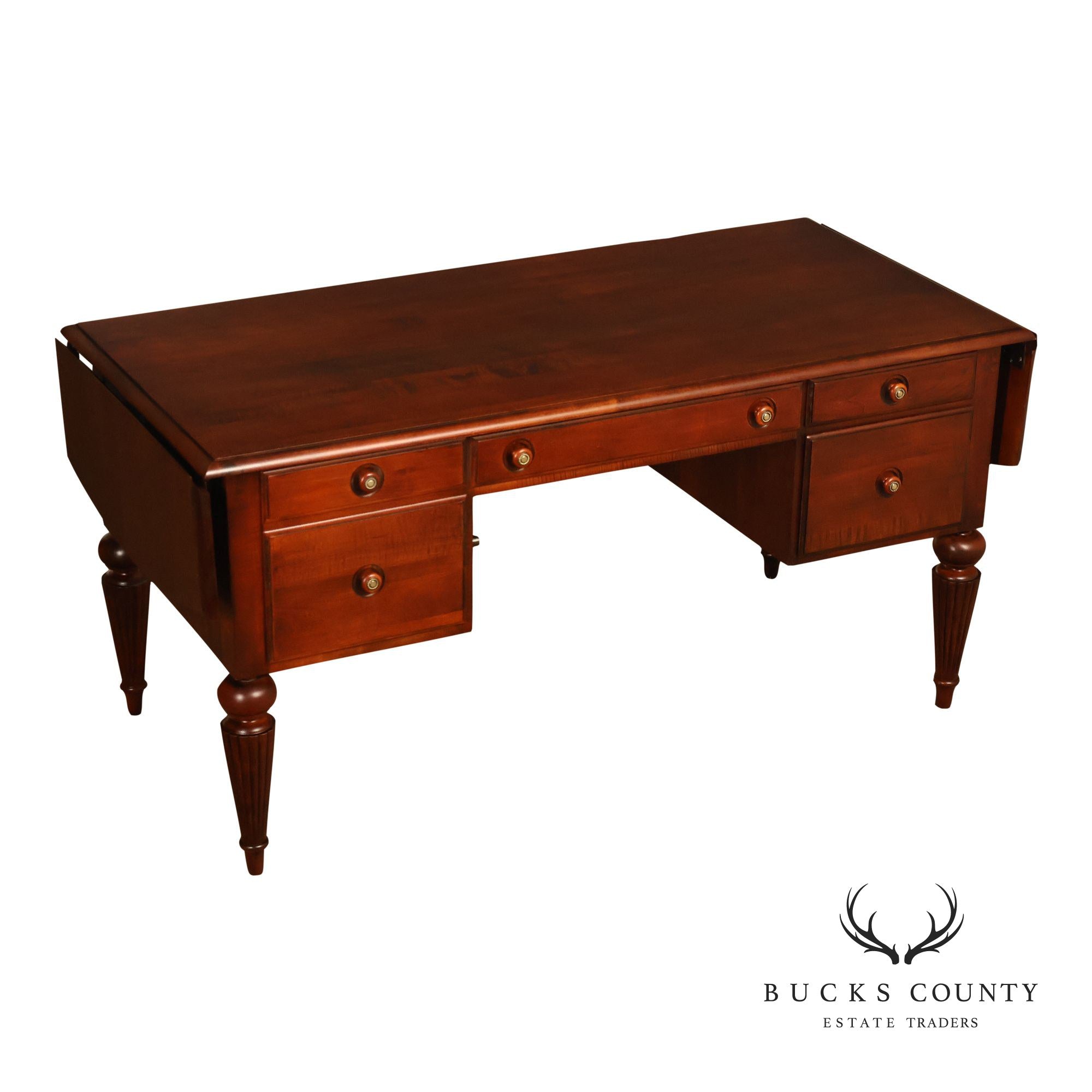 Ethan Allen British Classics Drop Leaf Writing Desk