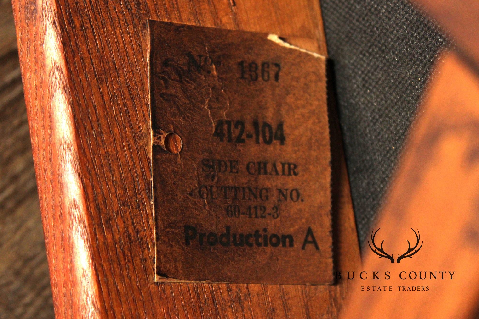 Stanley Furniture Mid Century Modern Walnut Set Of Six Dining Chairs