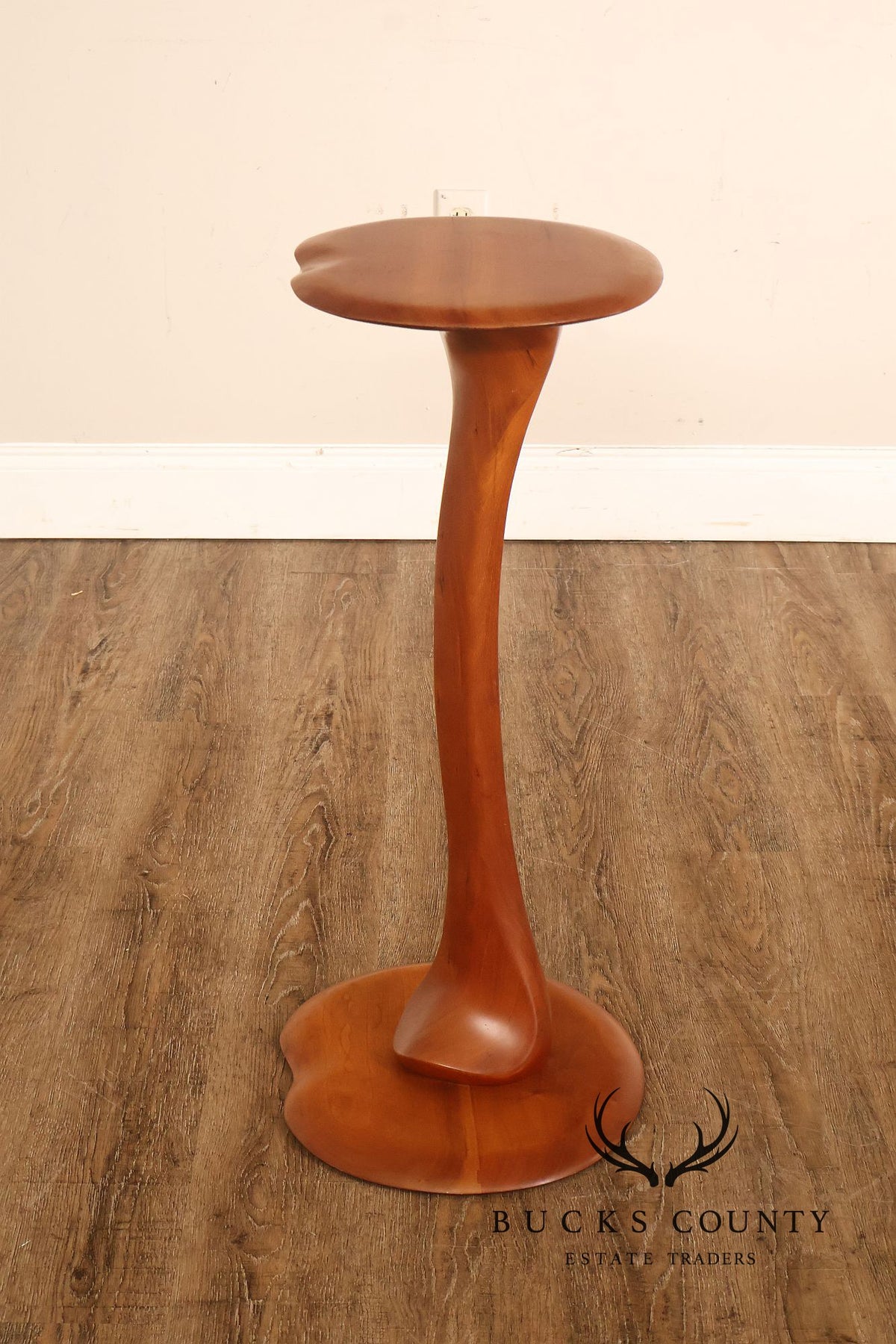 Studio Crafted Sculpted Cherry Organic Pedestal