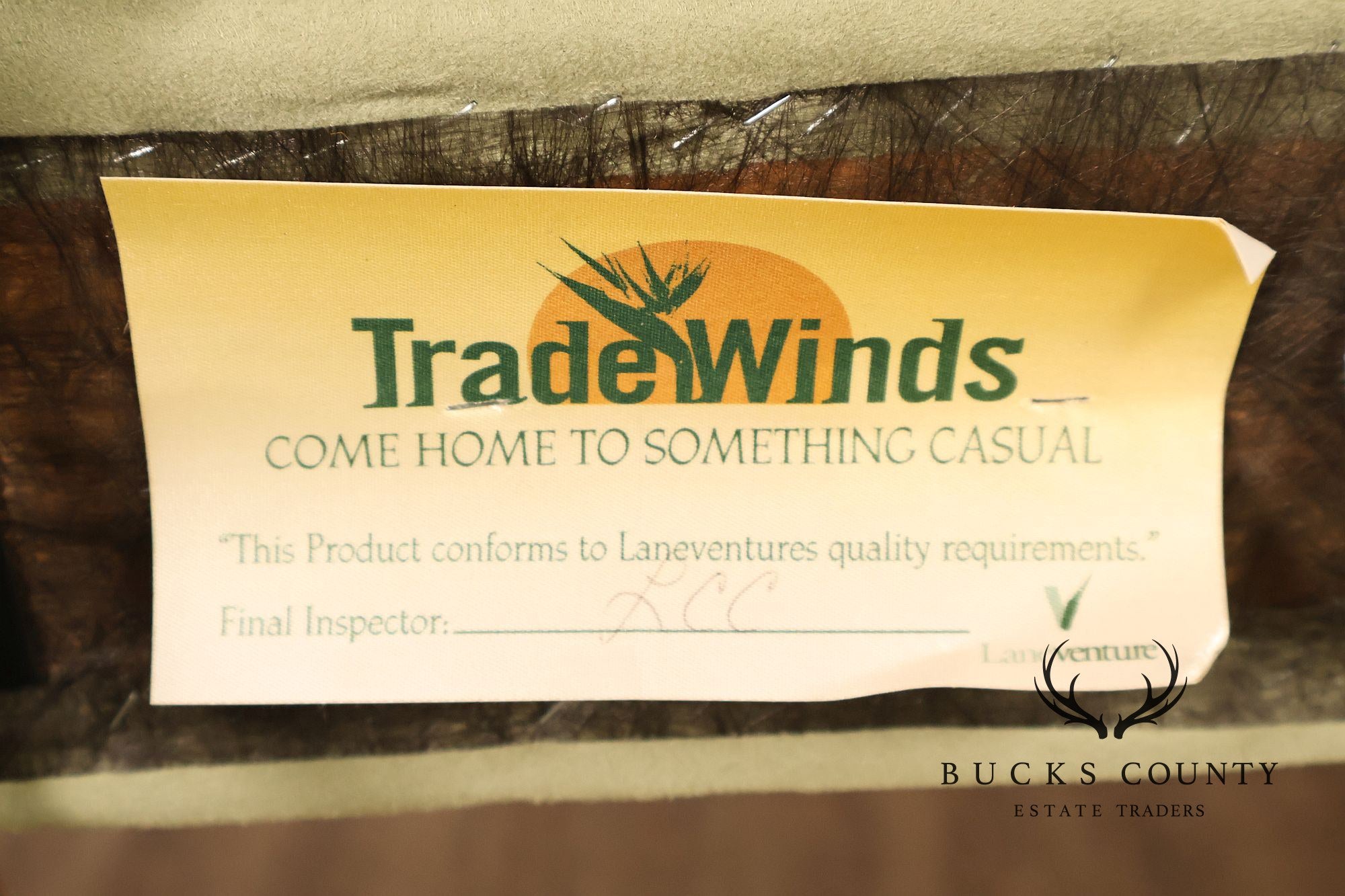 TradeWinds Rattan Reclining Lounge Chair