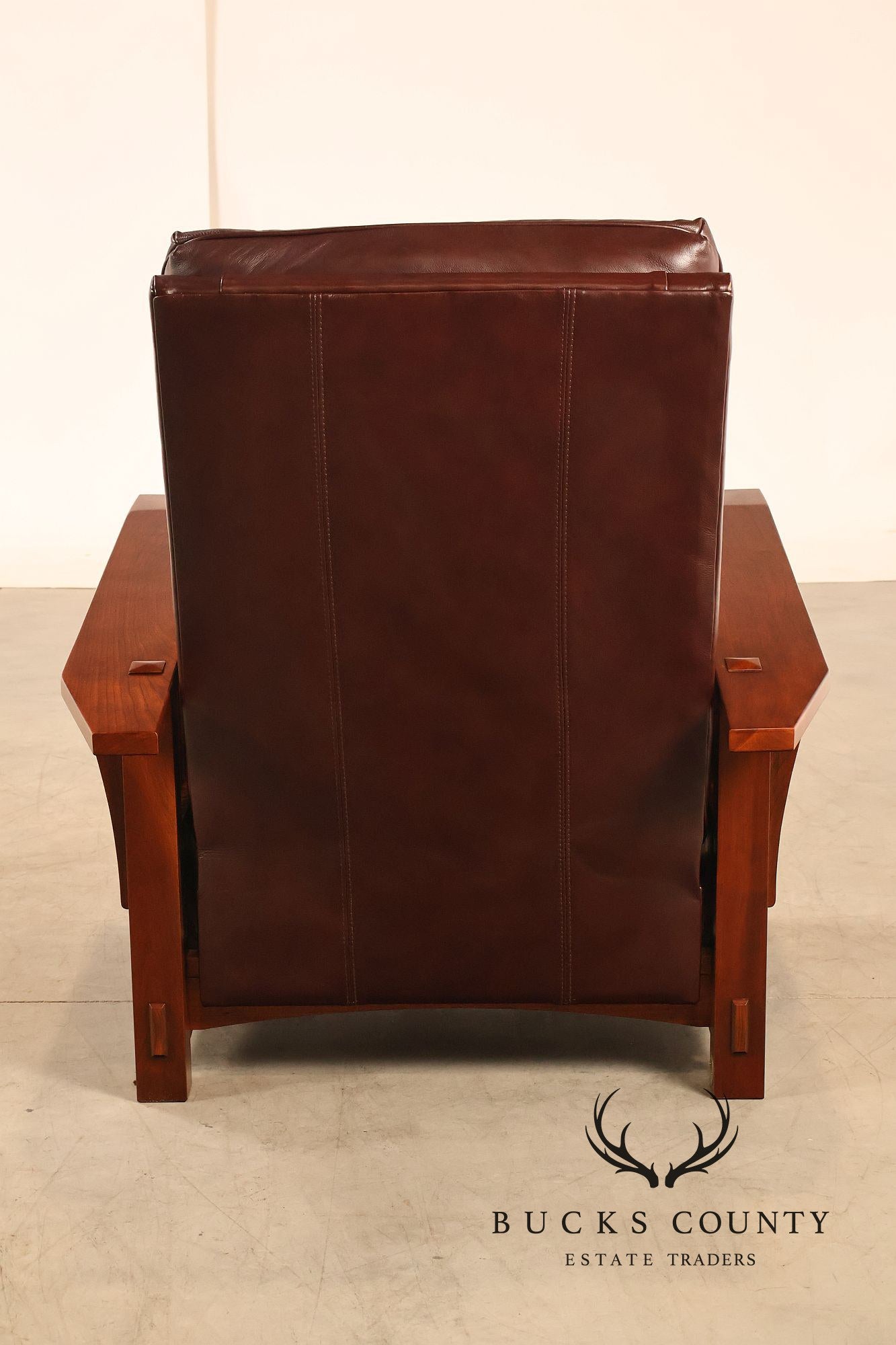 Stickley Mission Collection Cherry Spindle Morris Recliner