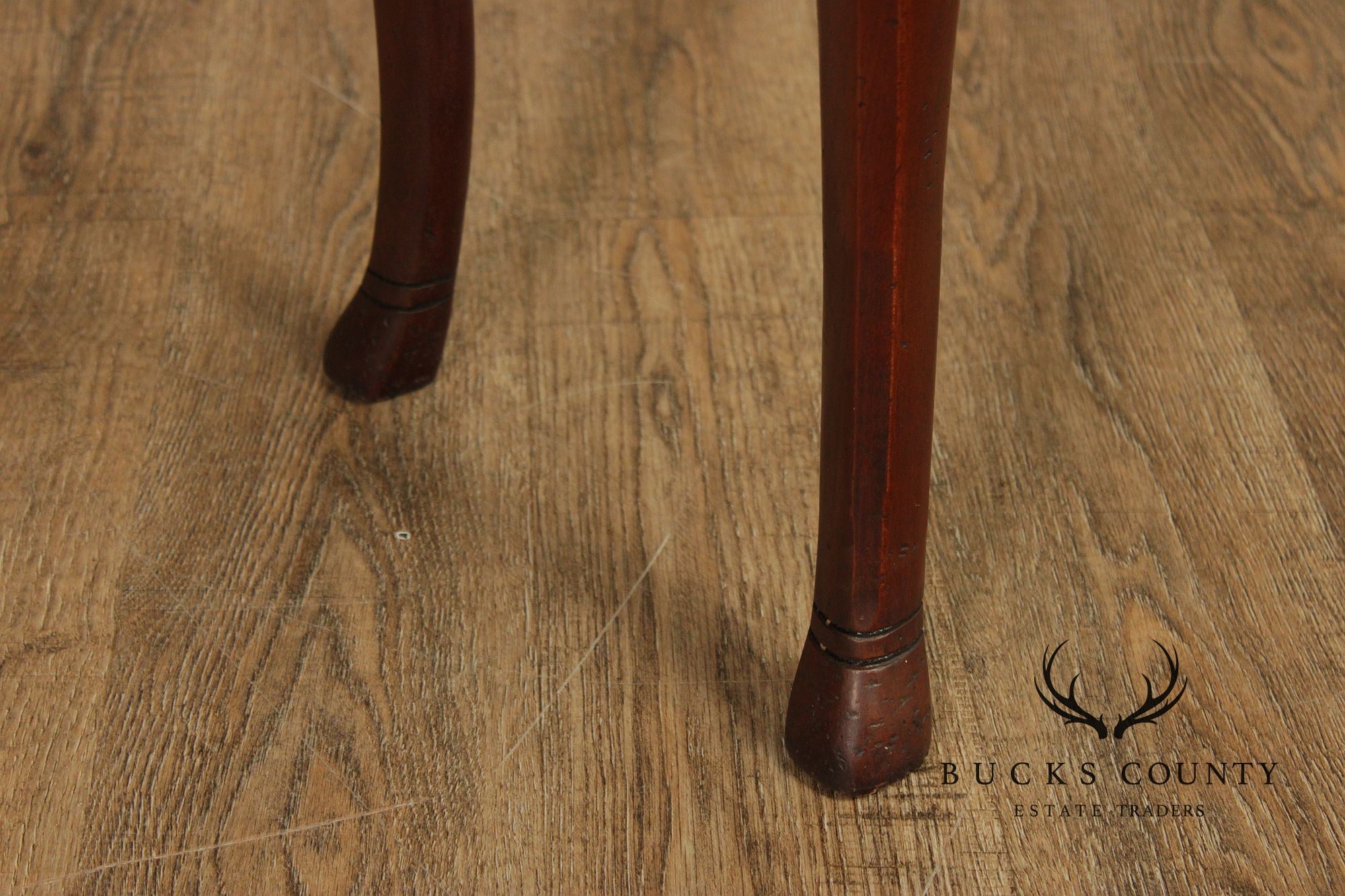 French Country Style Walnut Console Table