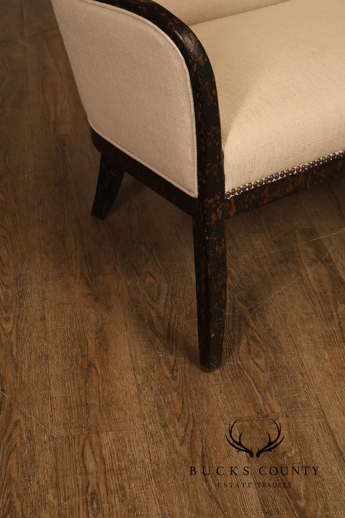 Uttermost French Country Style Upholstered Settee