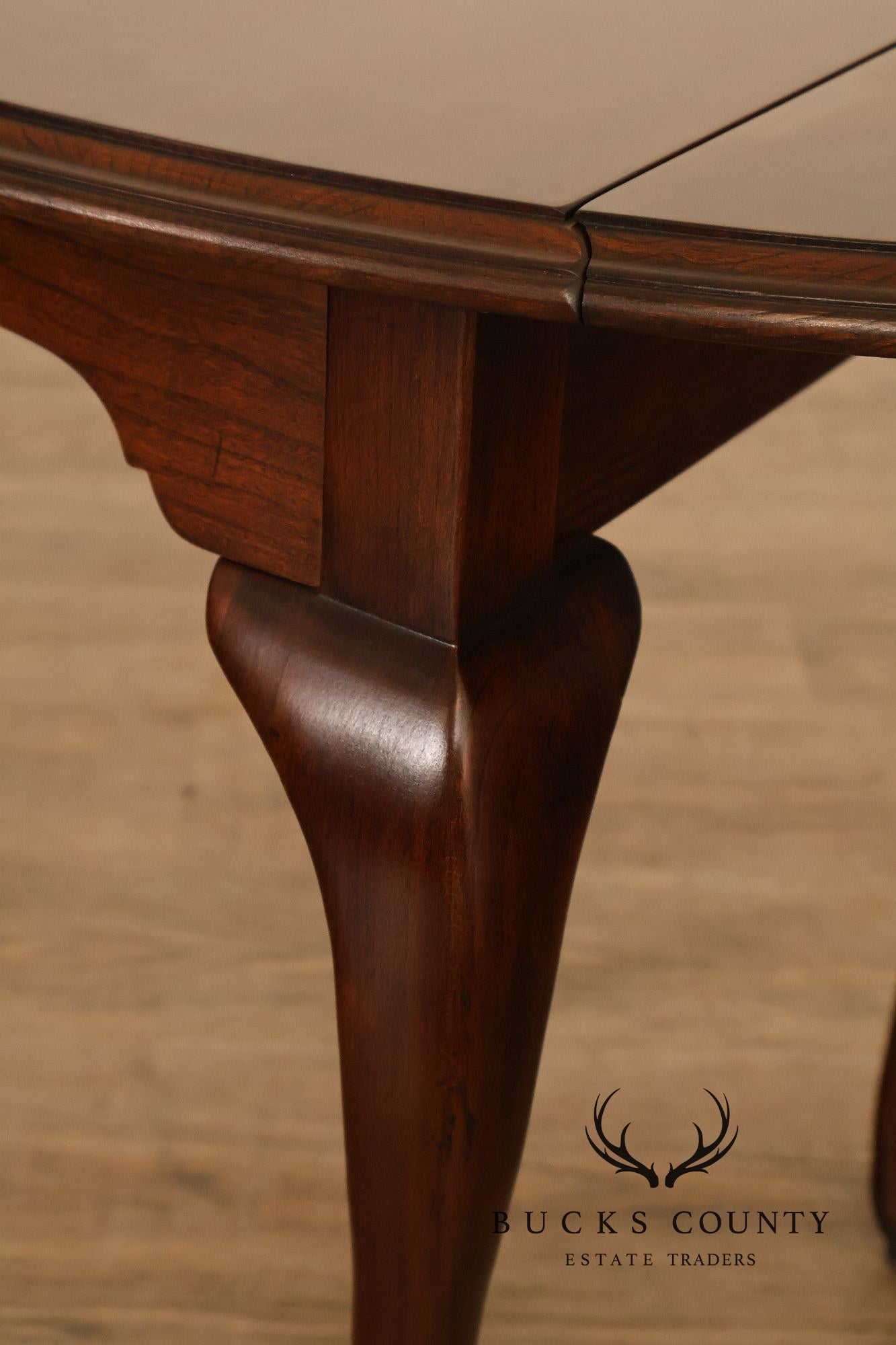 Ethan Allen Georgian Court Queen Anne Style Cherry Drop Leaf Side Table