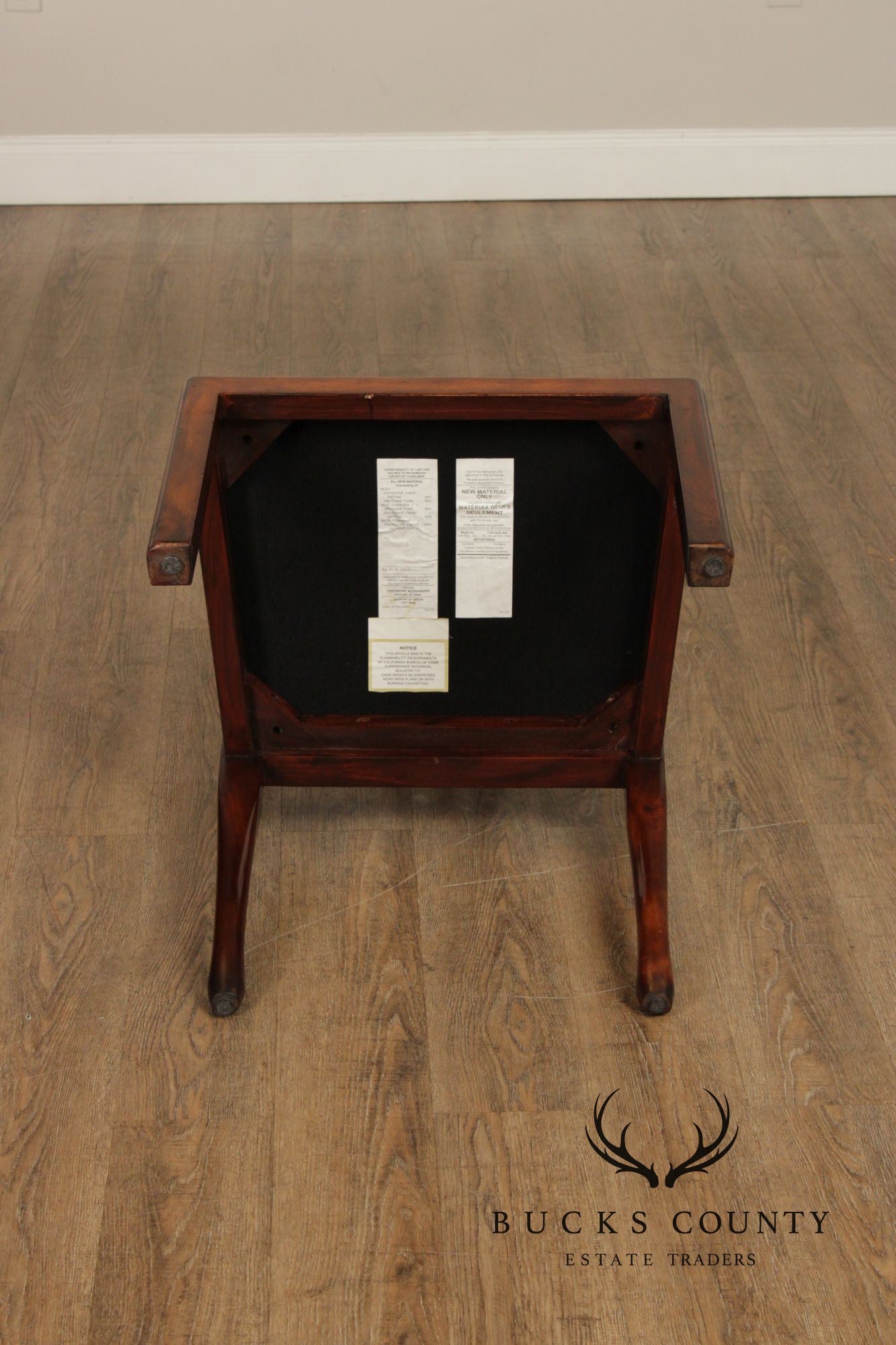 Theodore Alexander Chippendale Style Pair Of Carved Mahogany Side Chairs