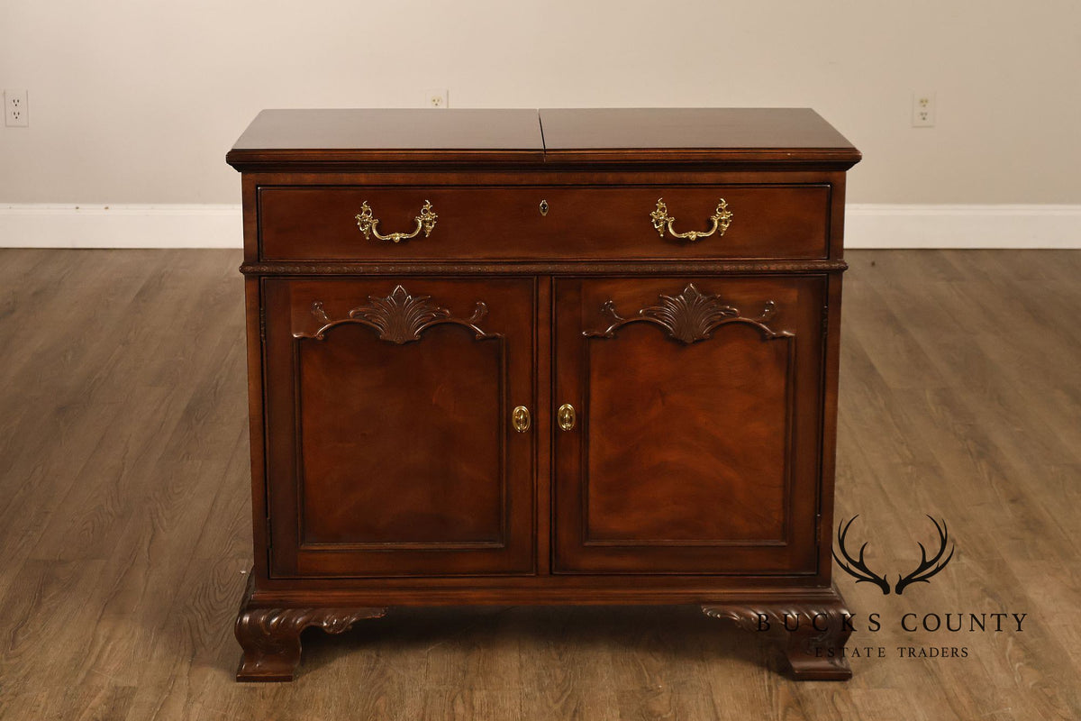 Henredon 'Rittenhouse Square' Mahogany Flip-Top Server