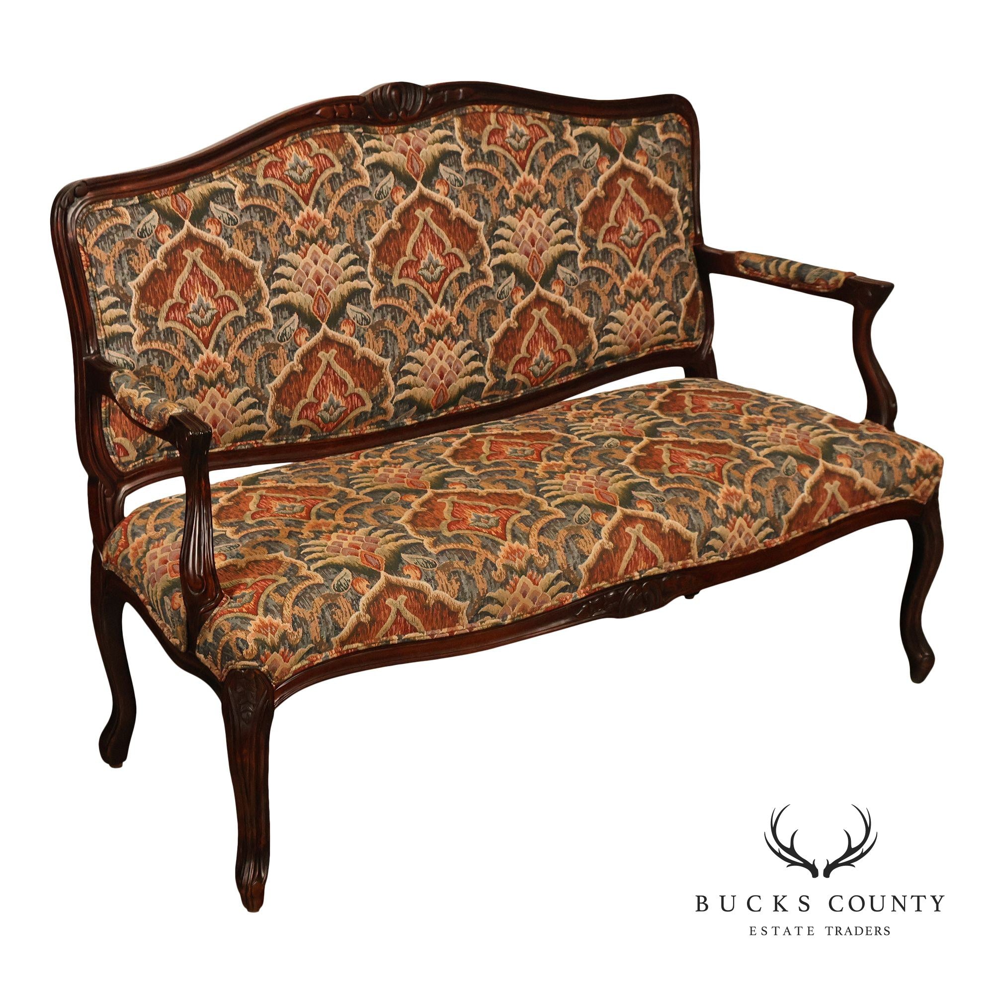 Bassett French Louis XV Style Settee