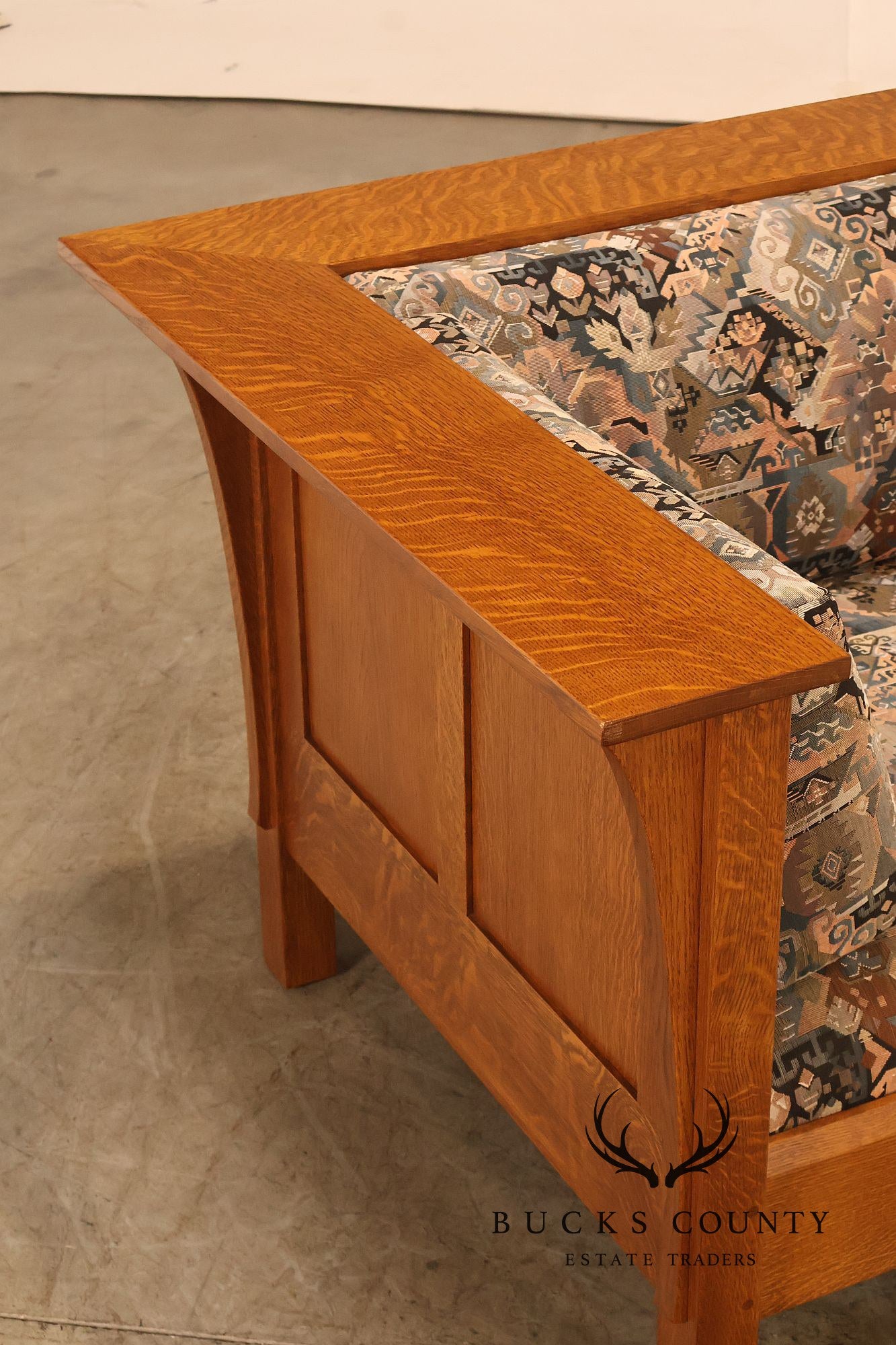 Stickley Mission Collection Oak Prairie Loveseat