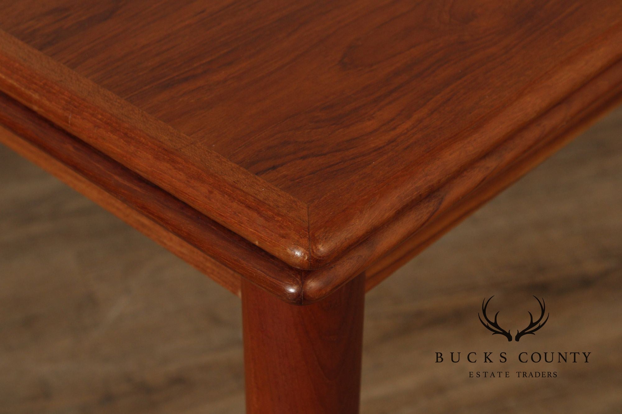 AM Mobler 1960s Danish Modern Teak Refectory Dining Table