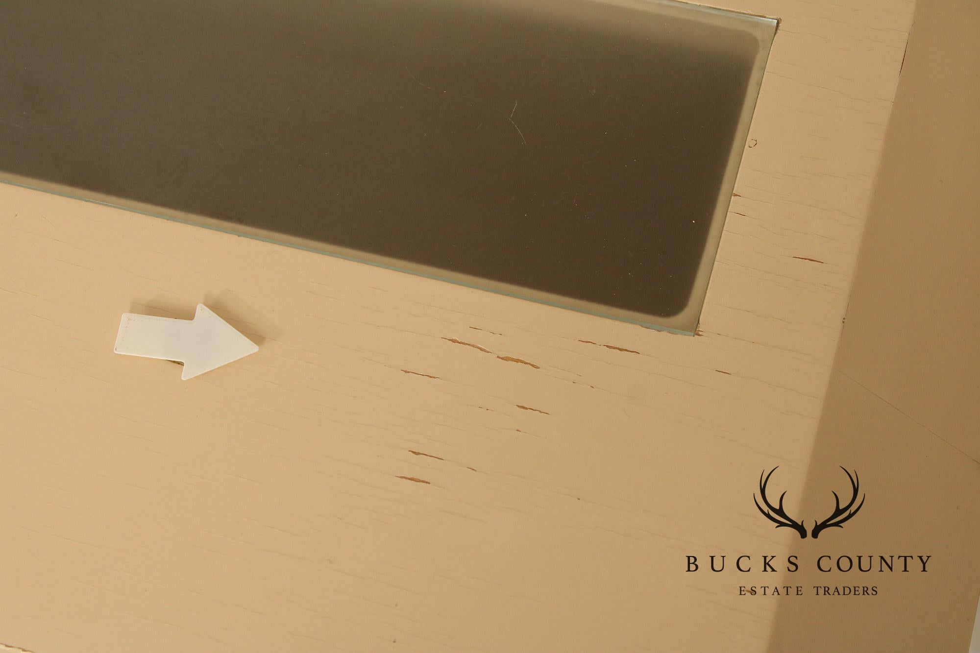 Pace Collection Mid Century Modern Burlwood Queen Size Platform Bed With Floating Headboard And Nightstands