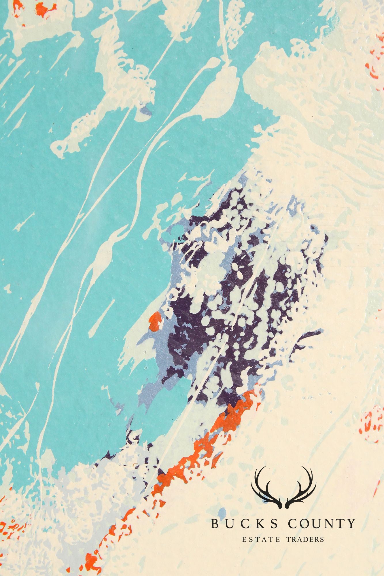 Mark King Limited Edition Framed Print, Downhill Skier