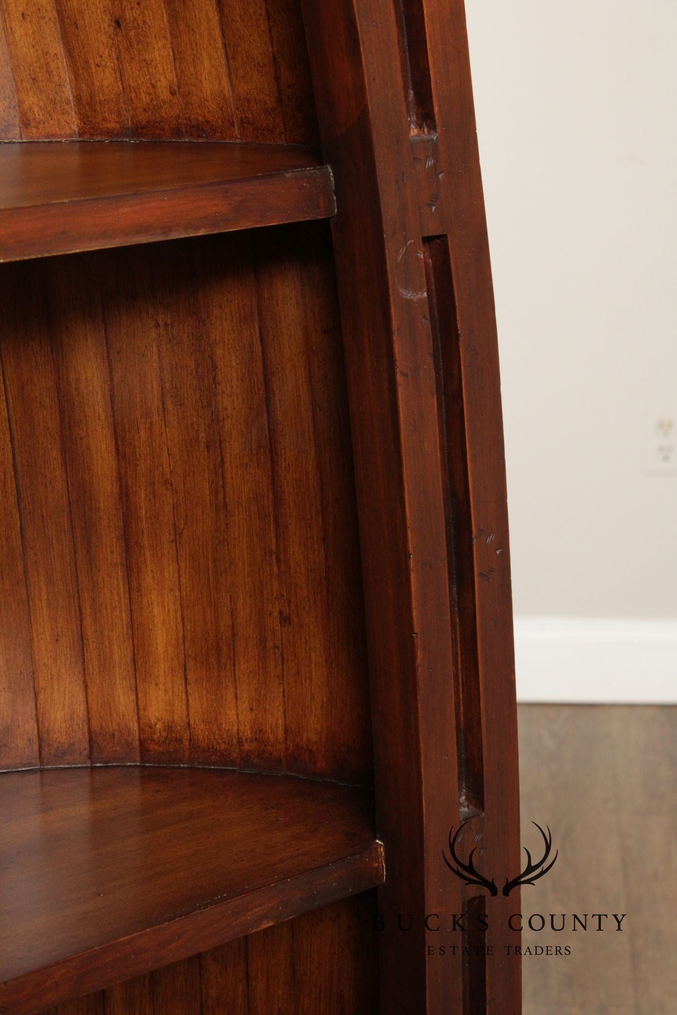 Alexvale Furniture Rustic Style Tall Rowboat Bookcase