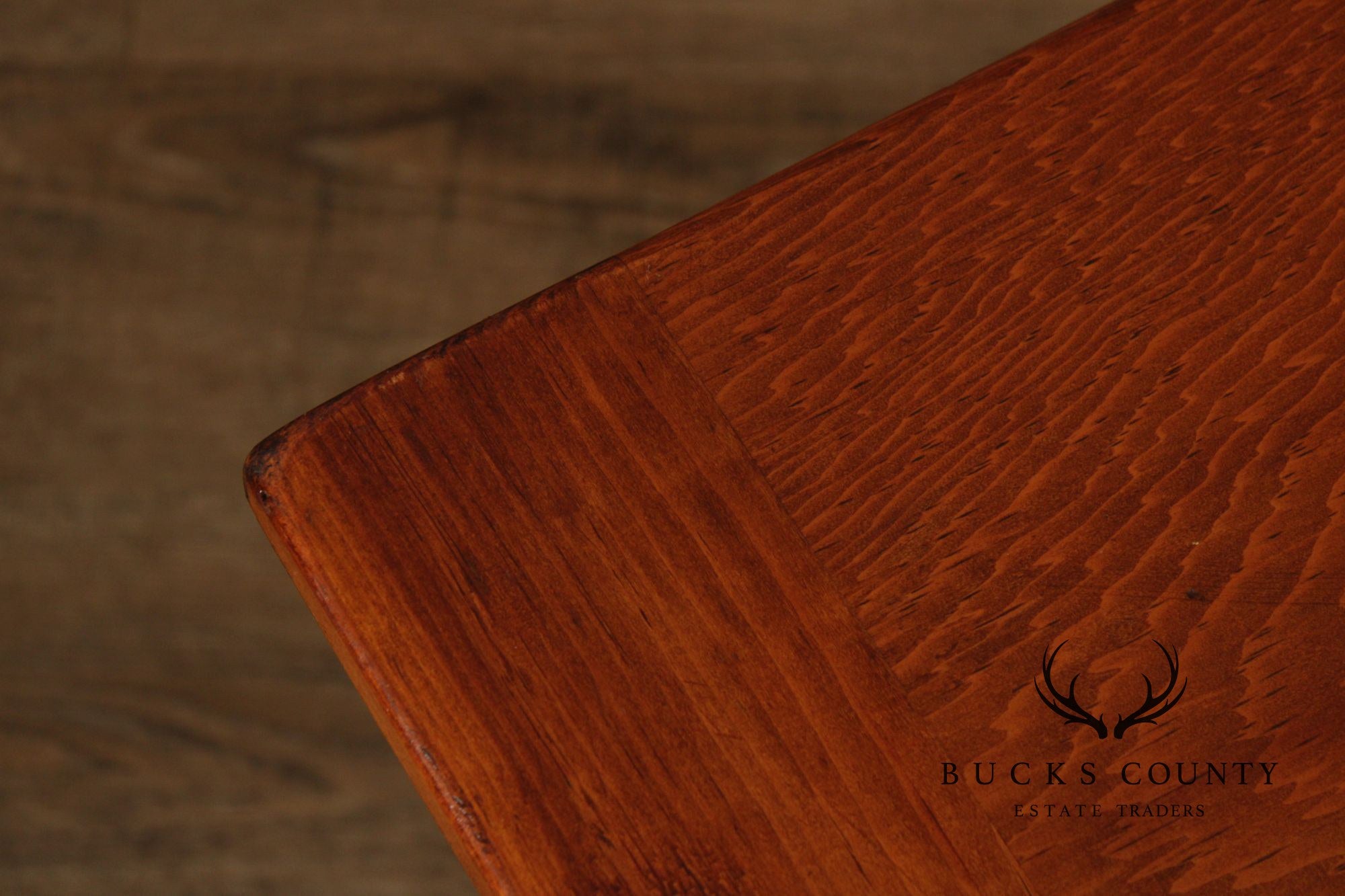 Rustic Mission Style Coffee Table With Drawer