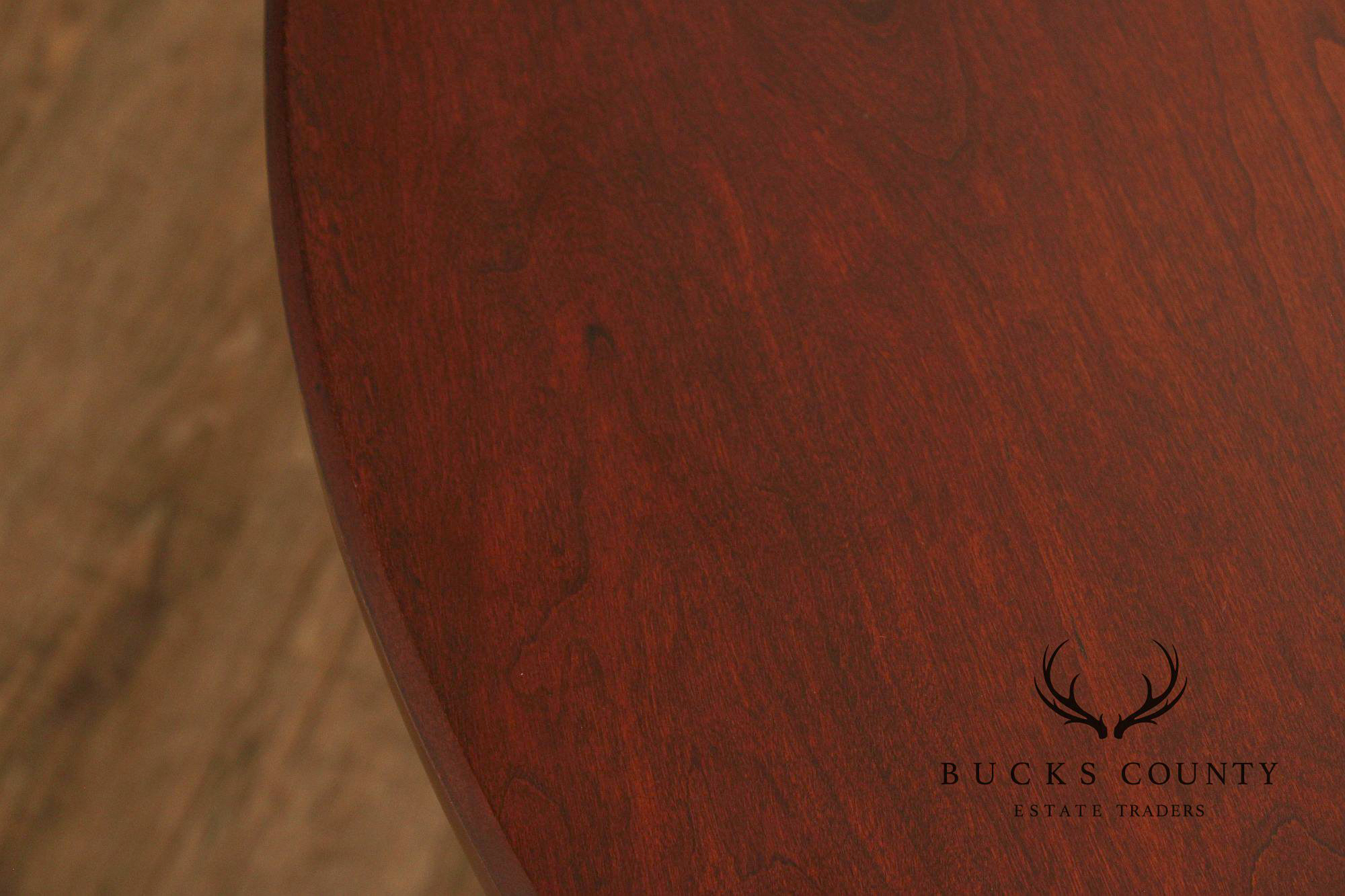 Hunt Country Furniture Round Top Cherry Dining Table