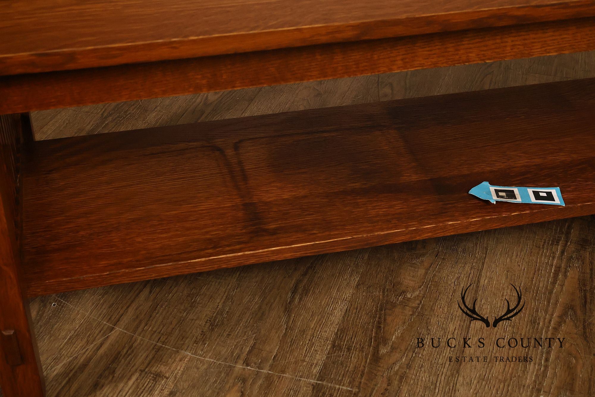 Stickley Mission Collection Oak Spindle Coffee Table