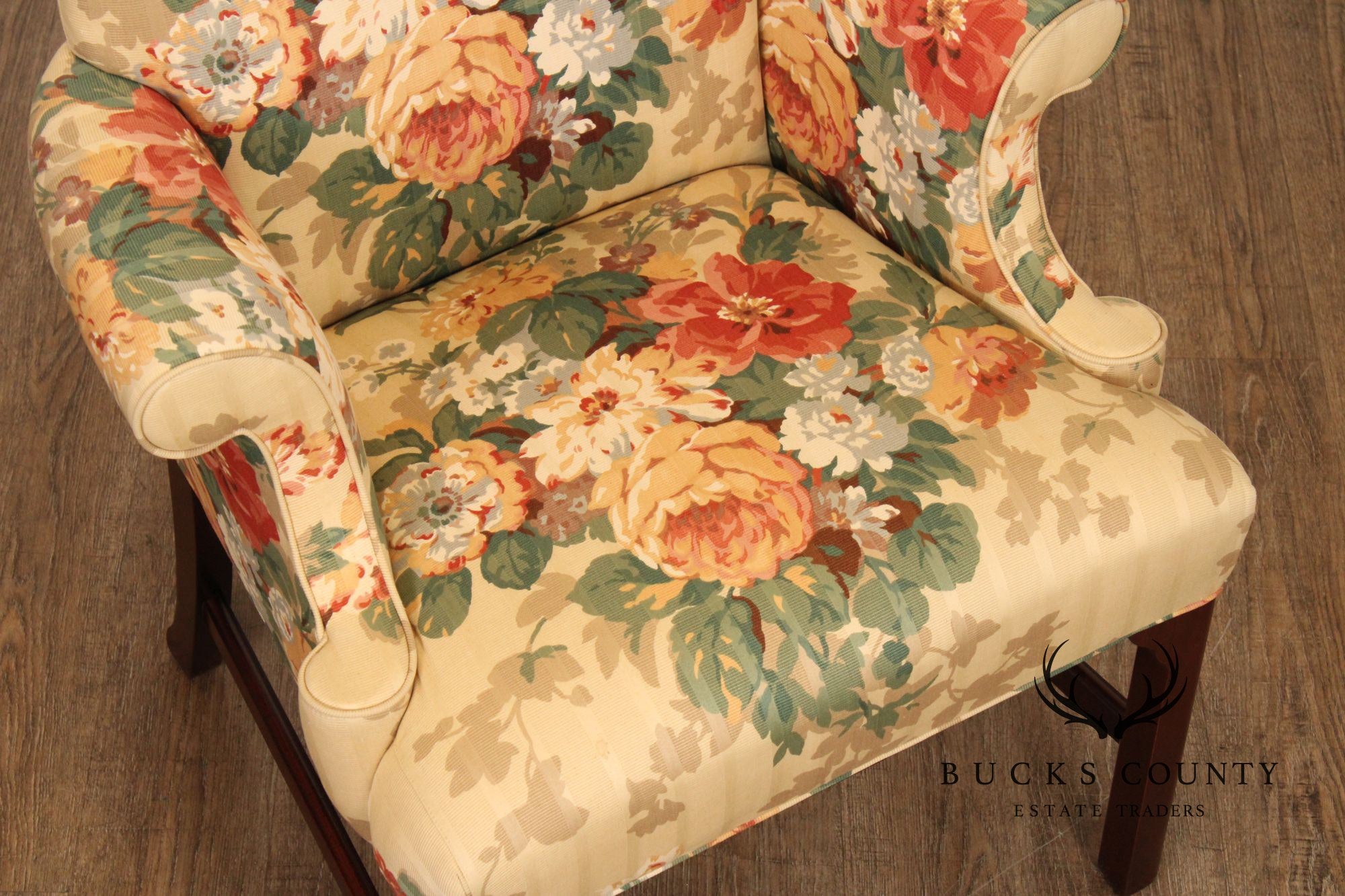 'A Colony Original' Georgian Style Mahogany Armchair